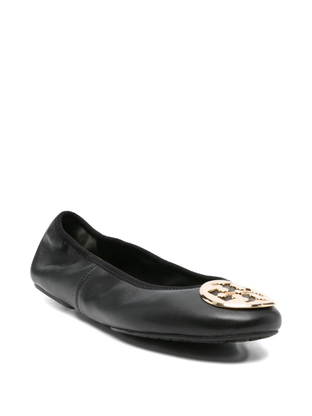 Tory Burch Black Flat Shoes Glam Steals
