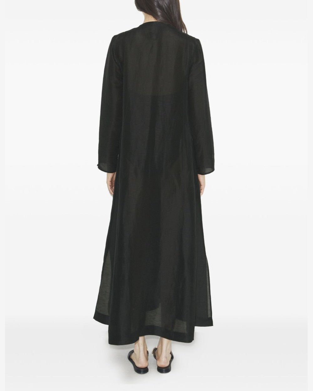 Tory Burch Black Kaftan Dresses
