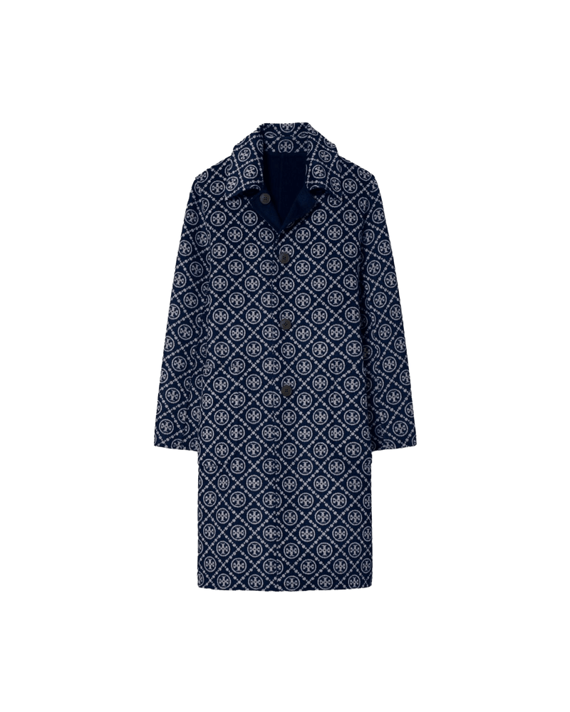 Tory Burch Blue Coat Glam Steals