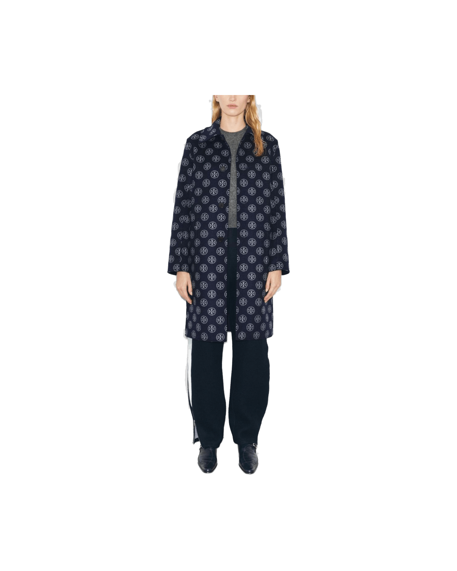 Tory Burch Blue Coat Glam Steals
