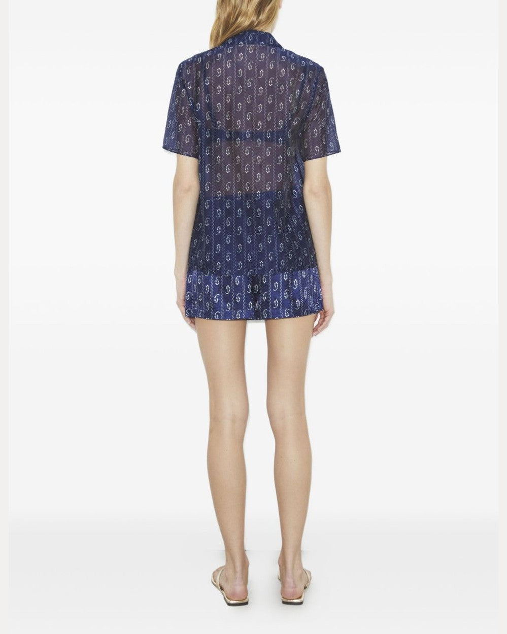 Tory Burch Blue Shorts Short Trousers