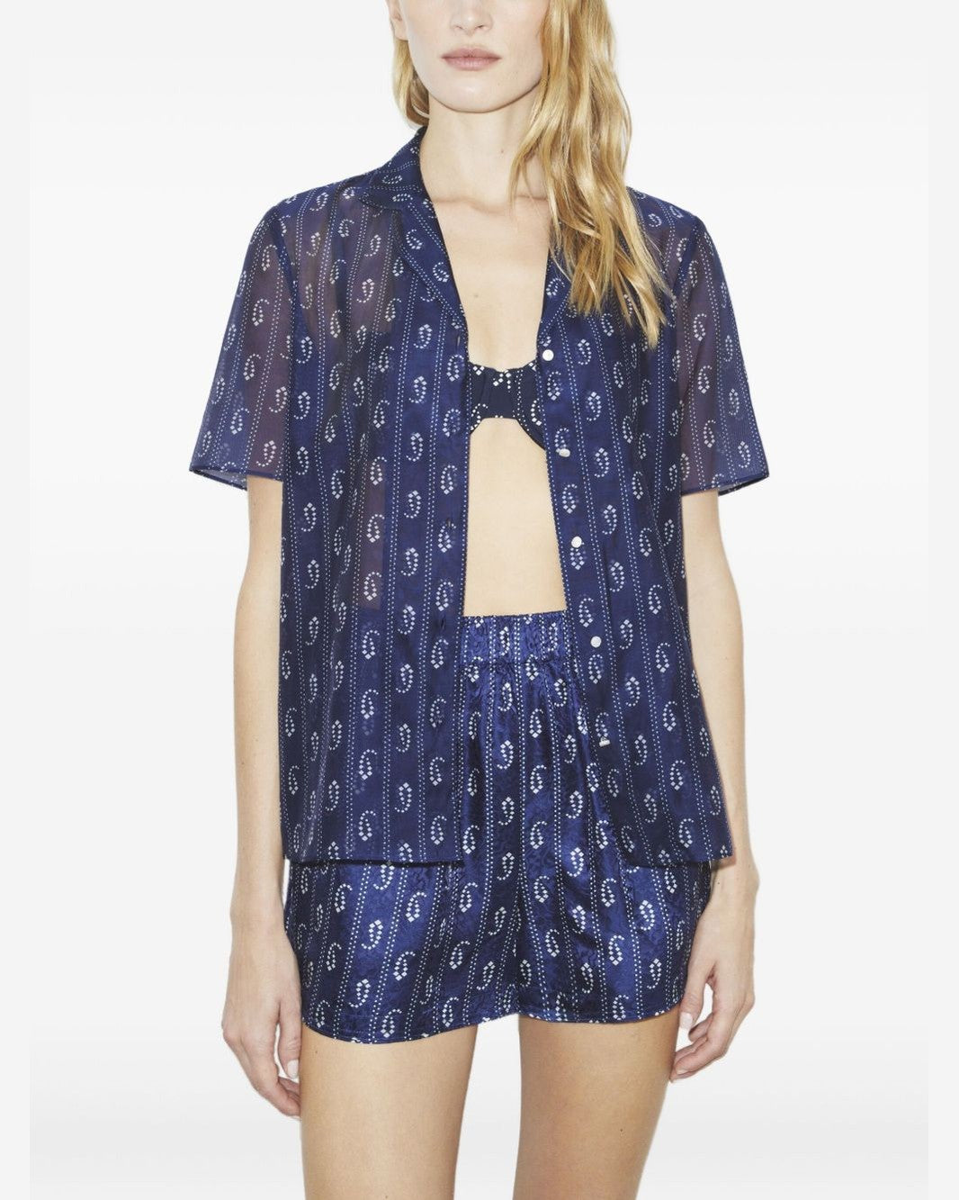 Tory Burch Blue Shorts Short Trousers