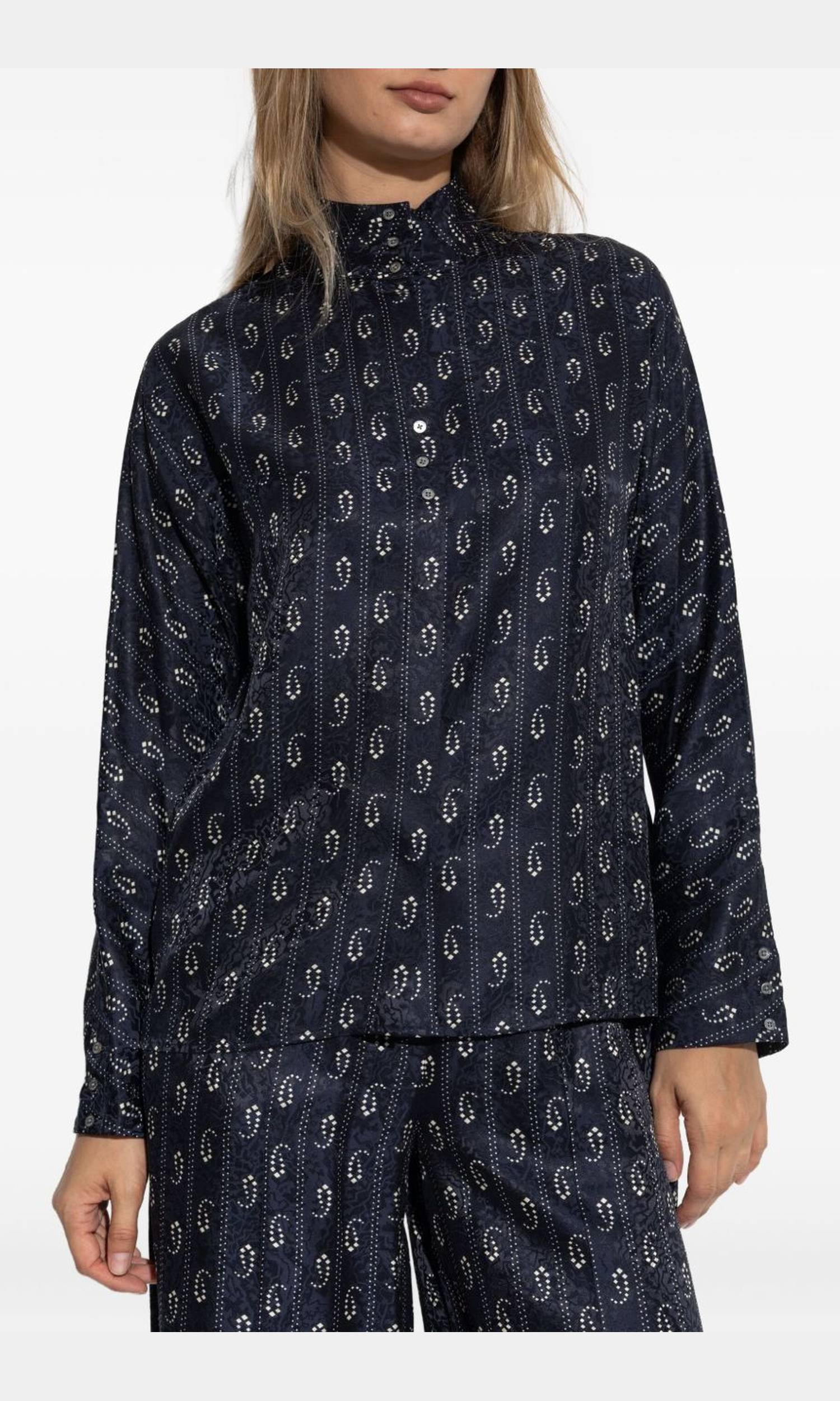 Tory Burch Blue Sweater Glam Steals