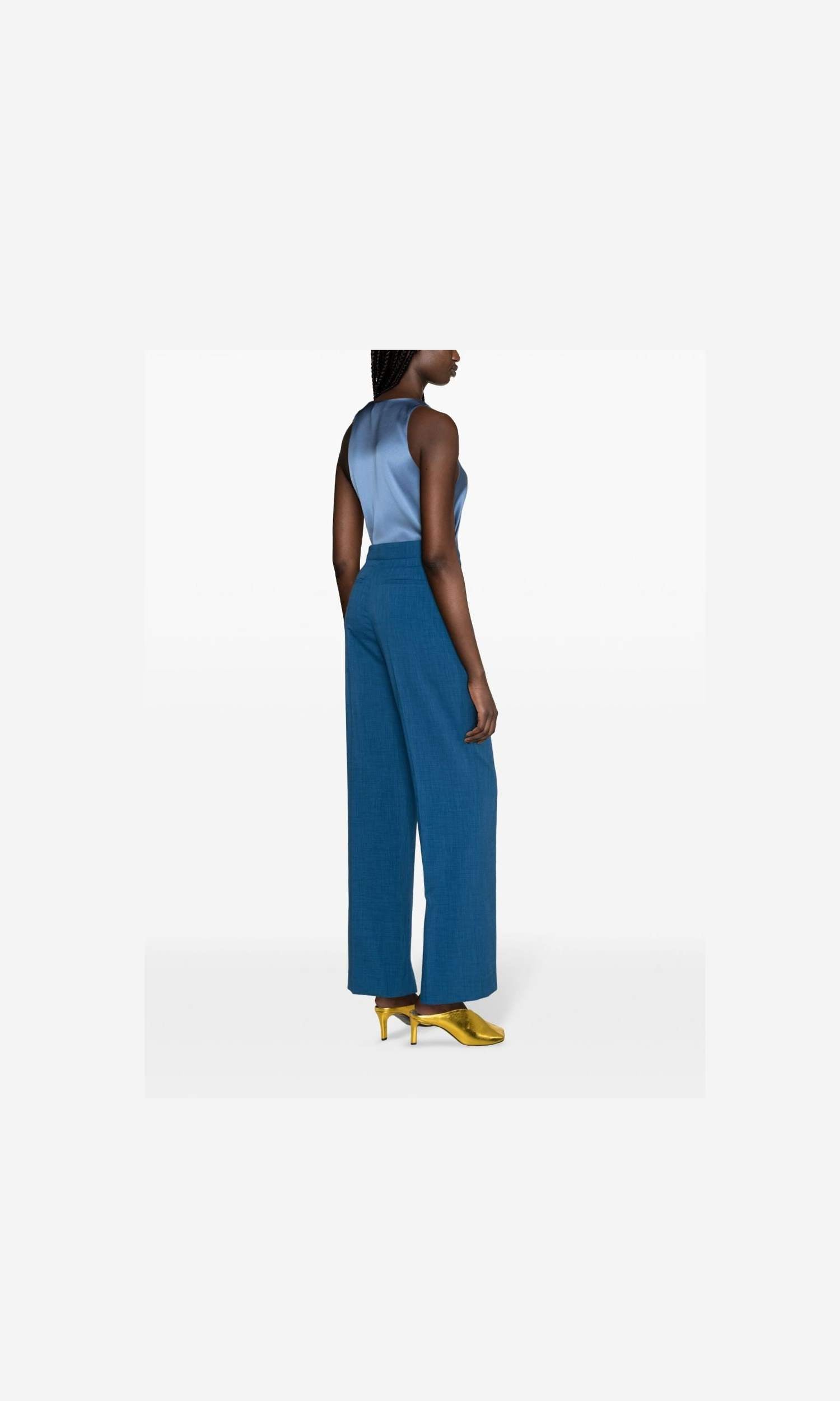 Tory Burch Blue Trouser Glam Steals