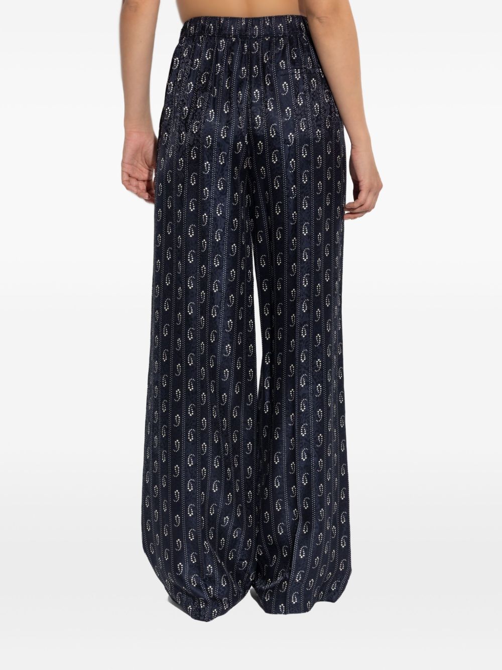 Tory Burch Blue Trouser Glam Steals