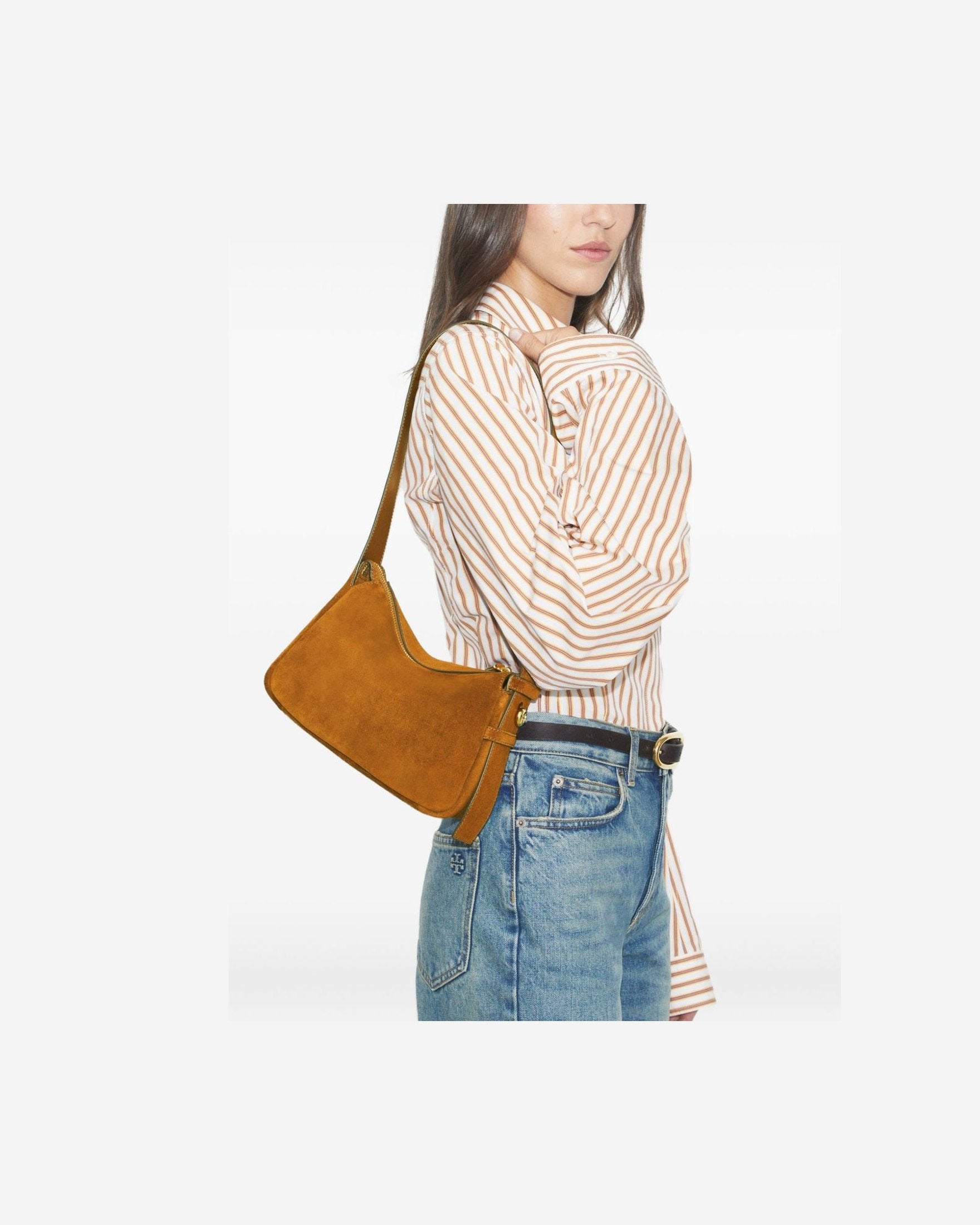 Tory Burch Brown Leather Bag Glam Steals