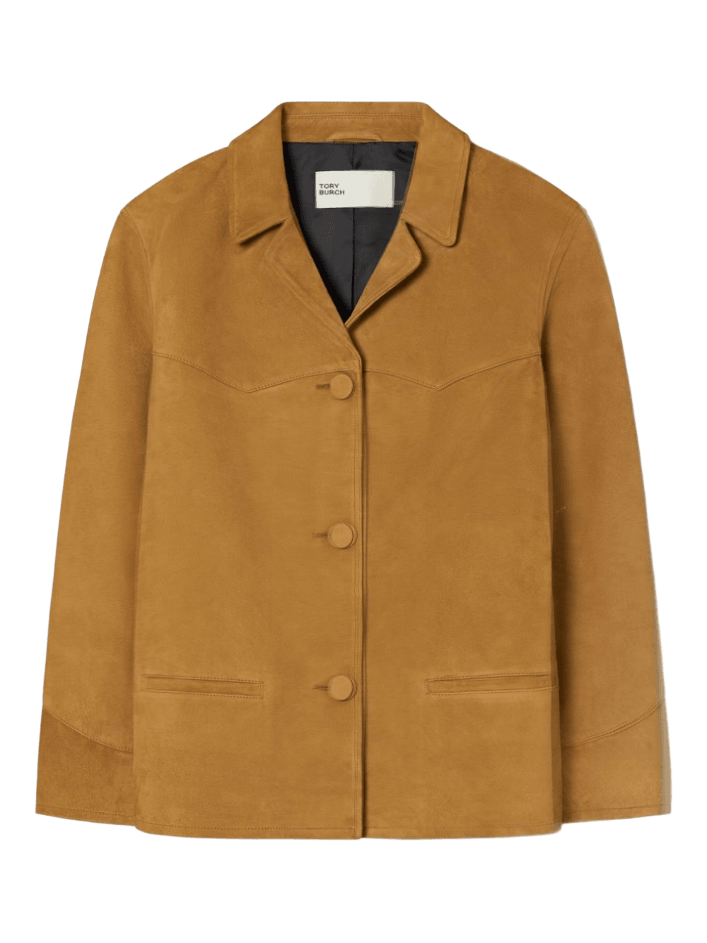 Tory Burch Brown Leather Jacket Glam Steals