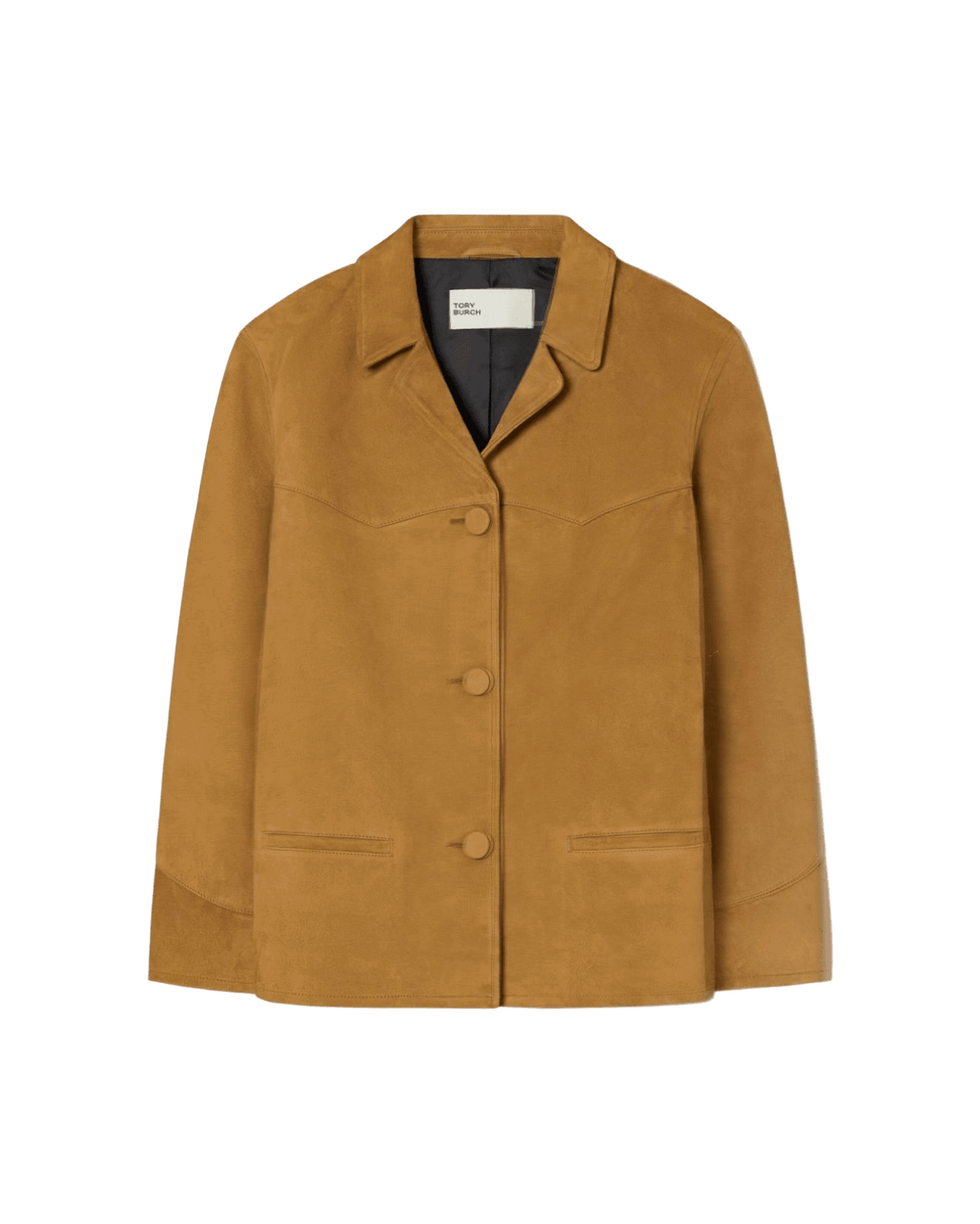 Tory Burch Brown Leather Jacket Glam Steals