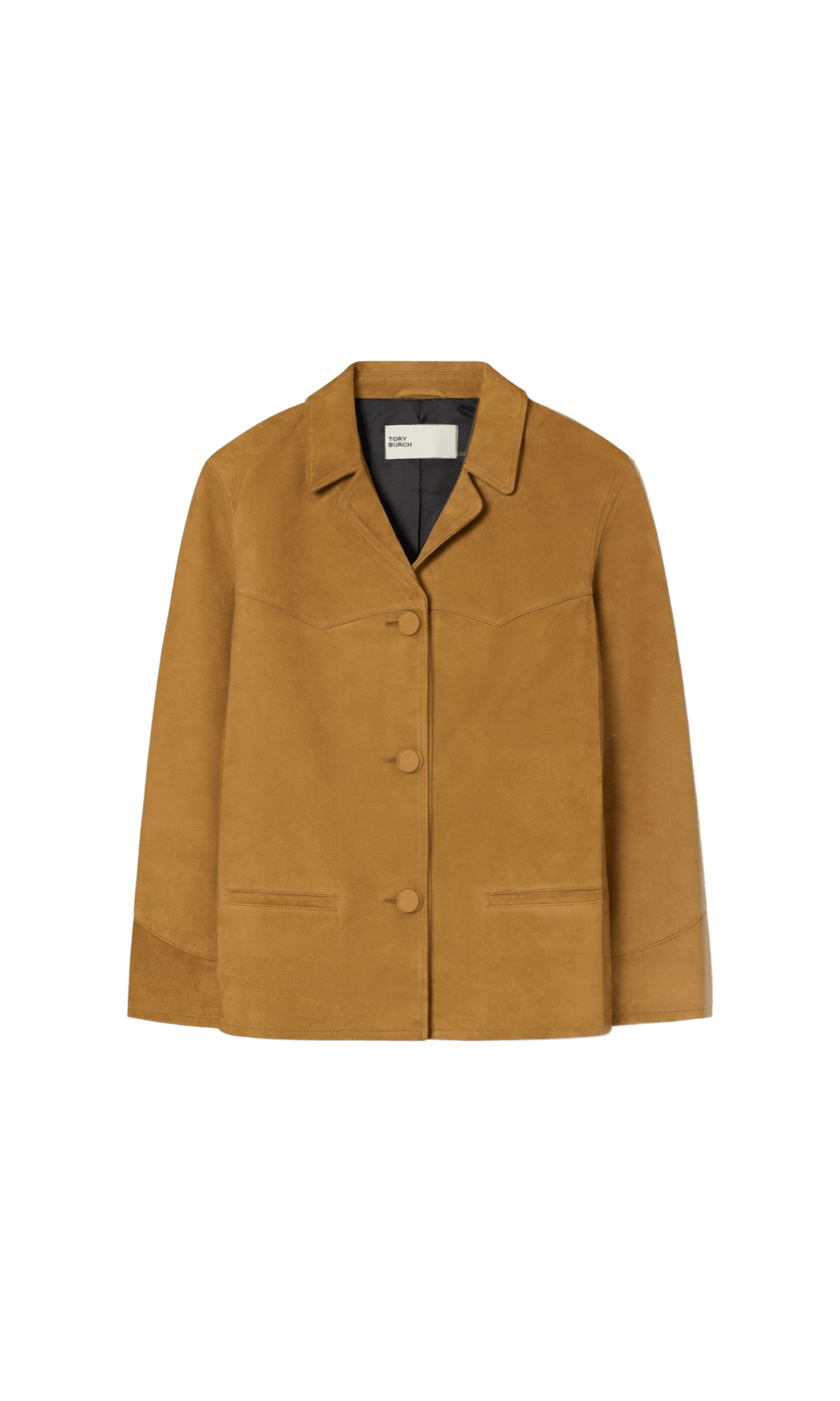 Tory Burch Brown Leather Jacket Glam Steals