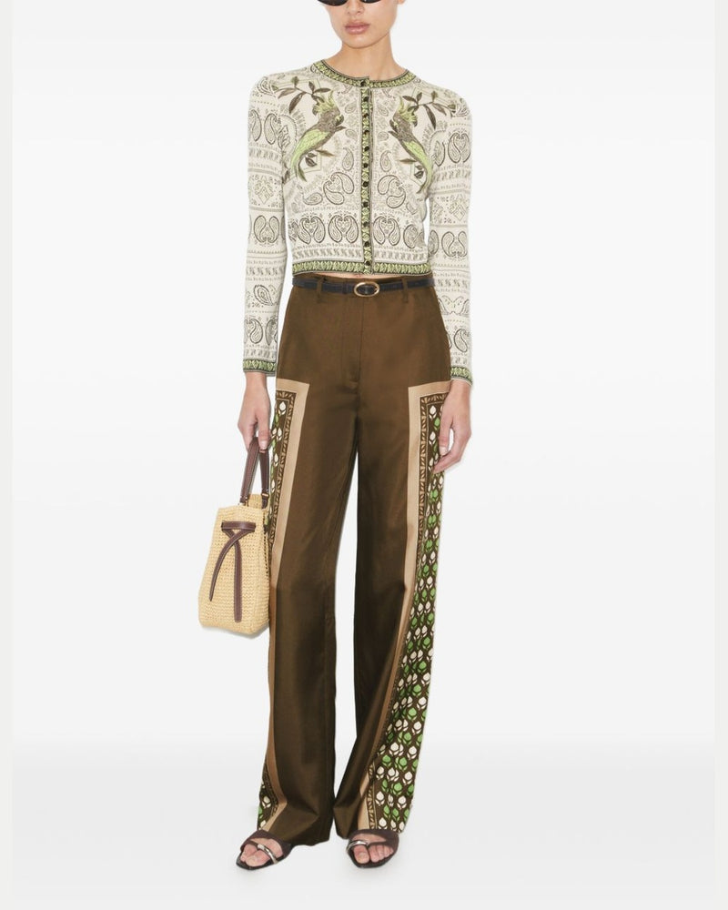Tory Burch Brown Trouser Glam Steals