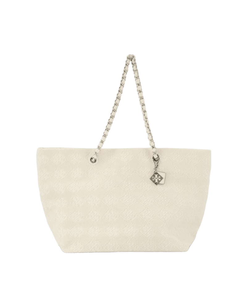 Tory Burch Cotton Ella Terry Tote Bag Glam Steals
