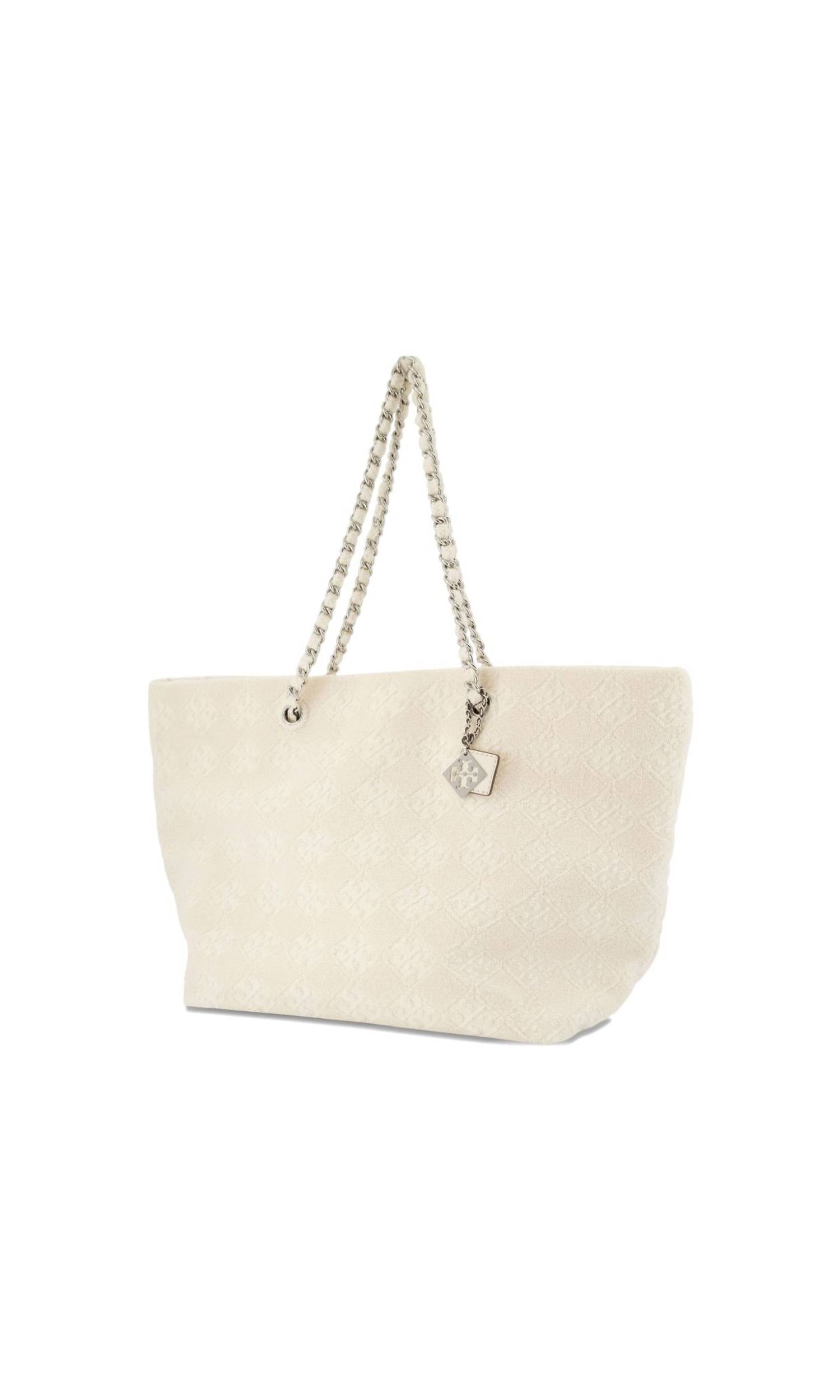 Tory Burch Cotton Ella Terry Tote Bag Glam Steals