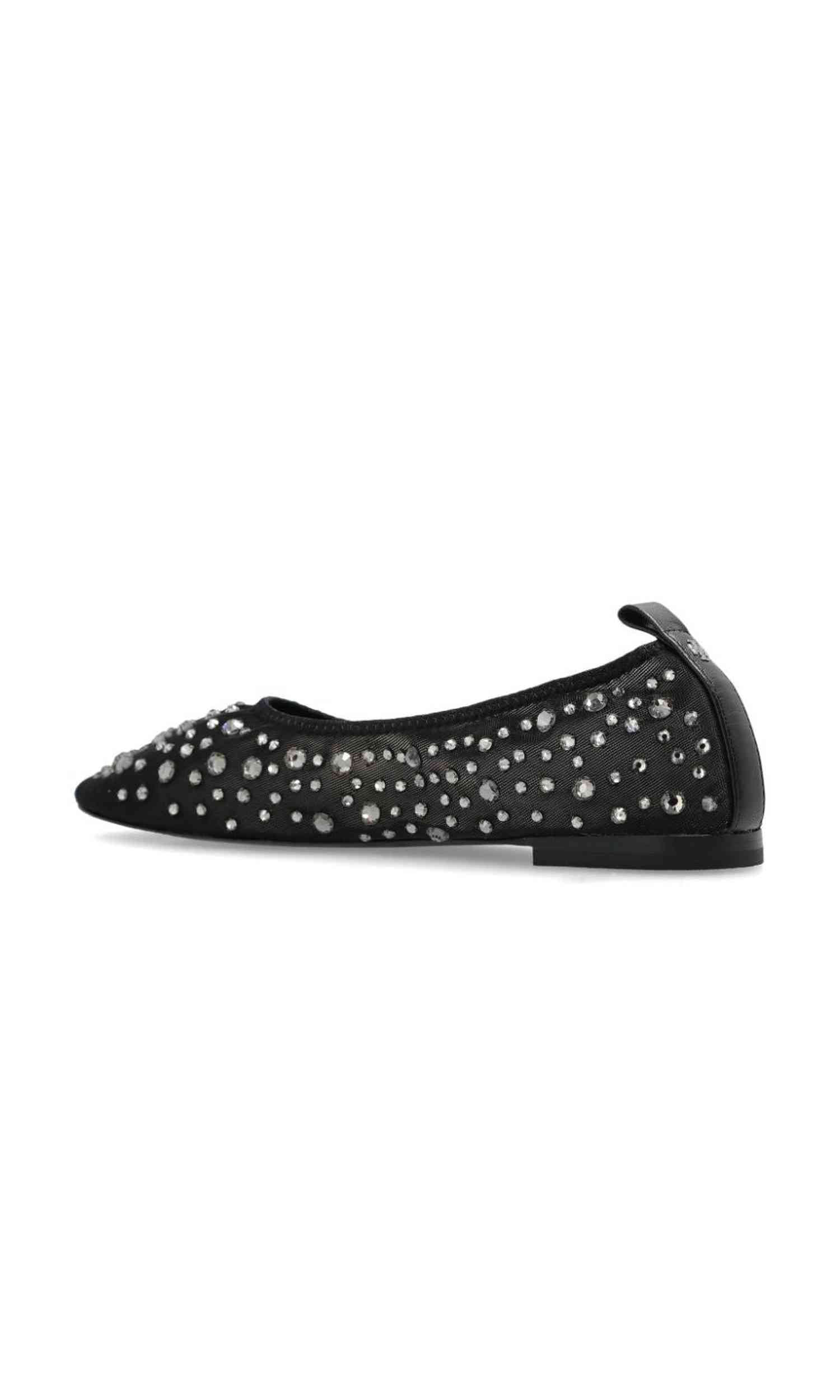Tory Burch Crystal Embellished Ballerina Shoes Glam Steals