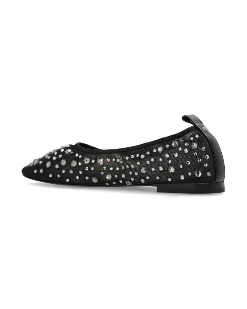 Tory Burch Crystal Embellished Ballerina Shoes Flats