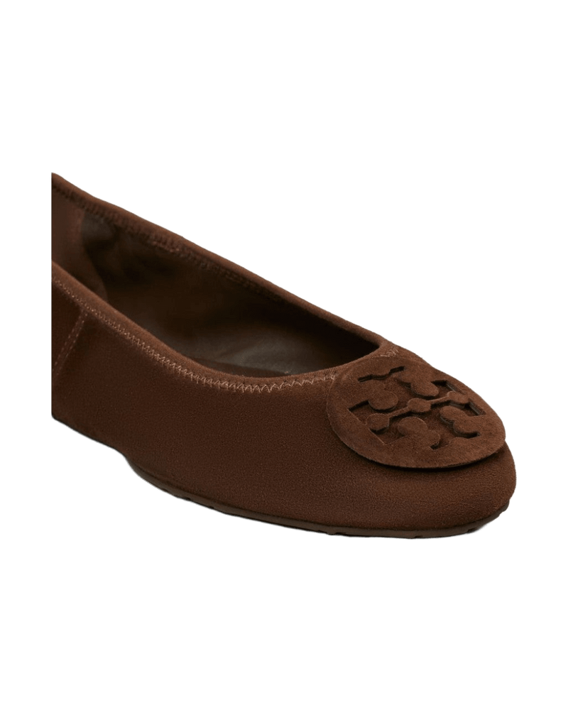 Tory Burch Brown Flat Shoes Glam Steals