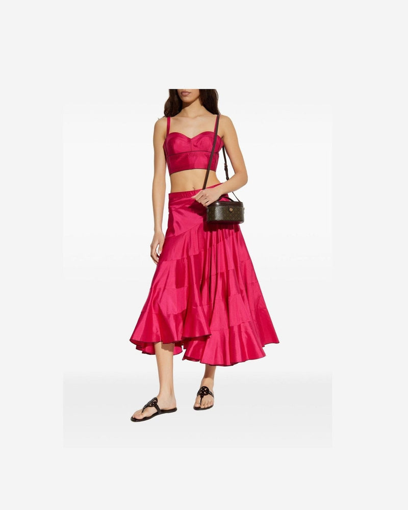 Tory Burch Fuchsia Skirt Glam Steals