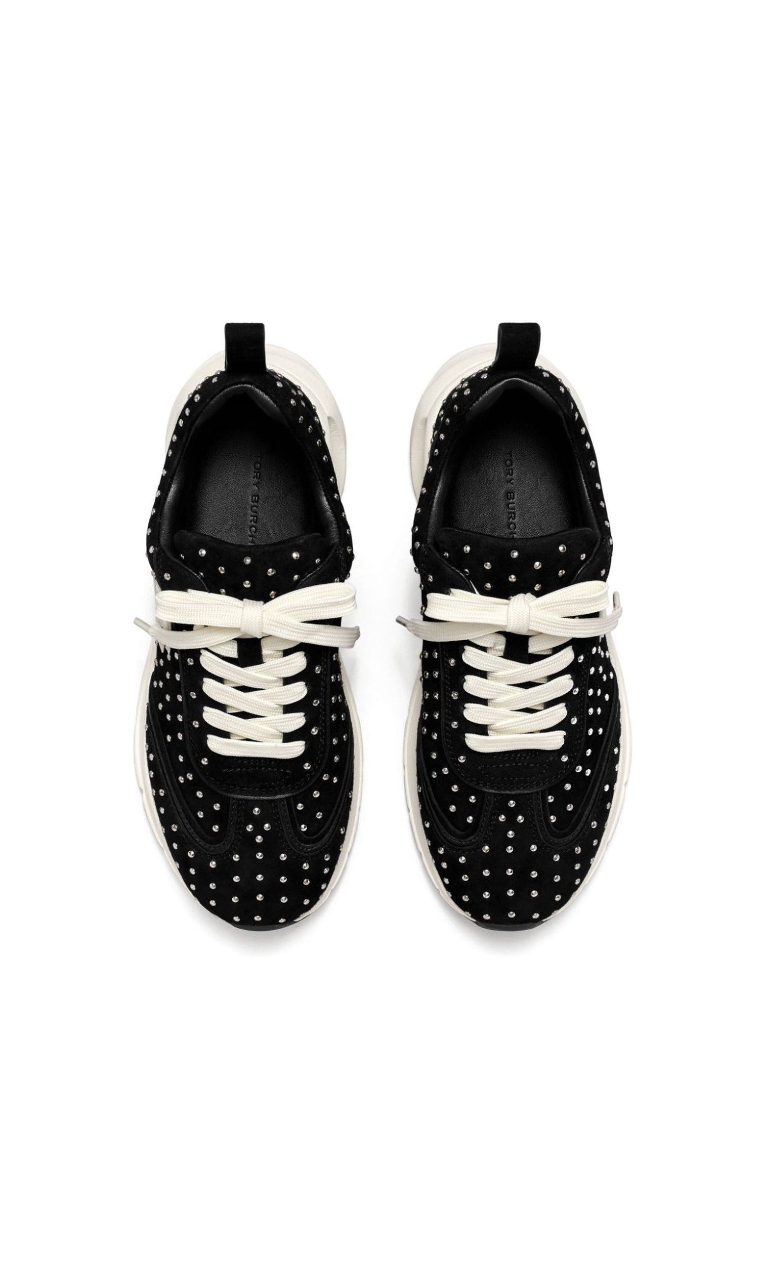 Tory Burch Good Luck Studded Trainers Glam Steals