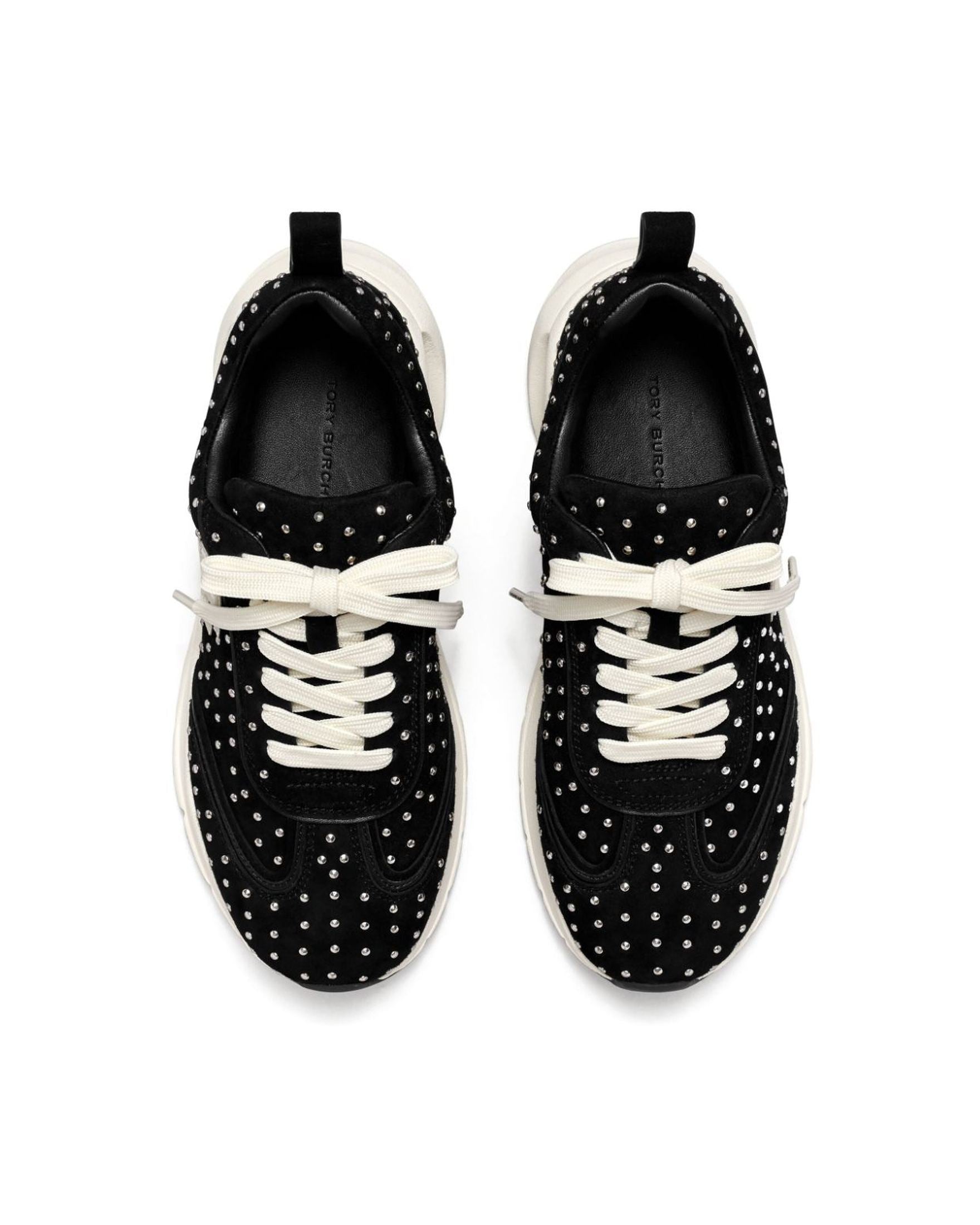 Tory Burch Good Luck Studded Trainers Glam Steals