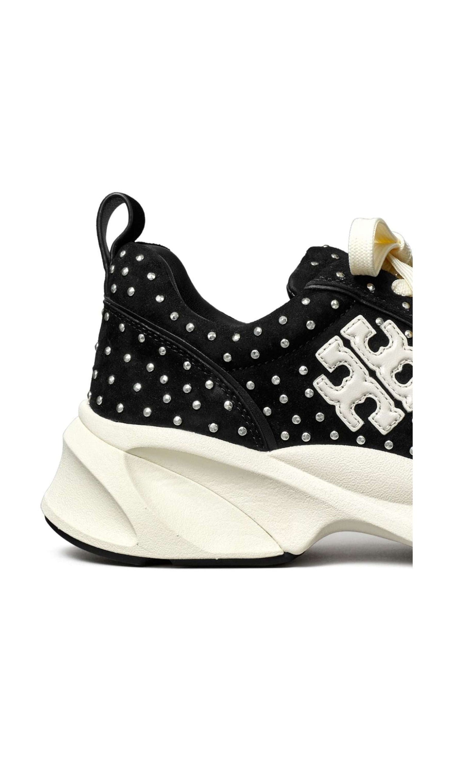 Tory Burch Good Luck Studded Trainers Glam Steals