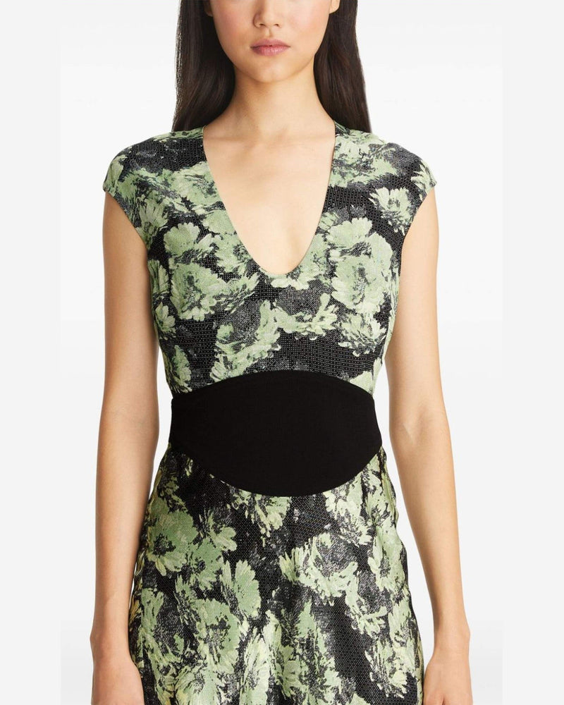 Tory Burch Green Dress Dresses