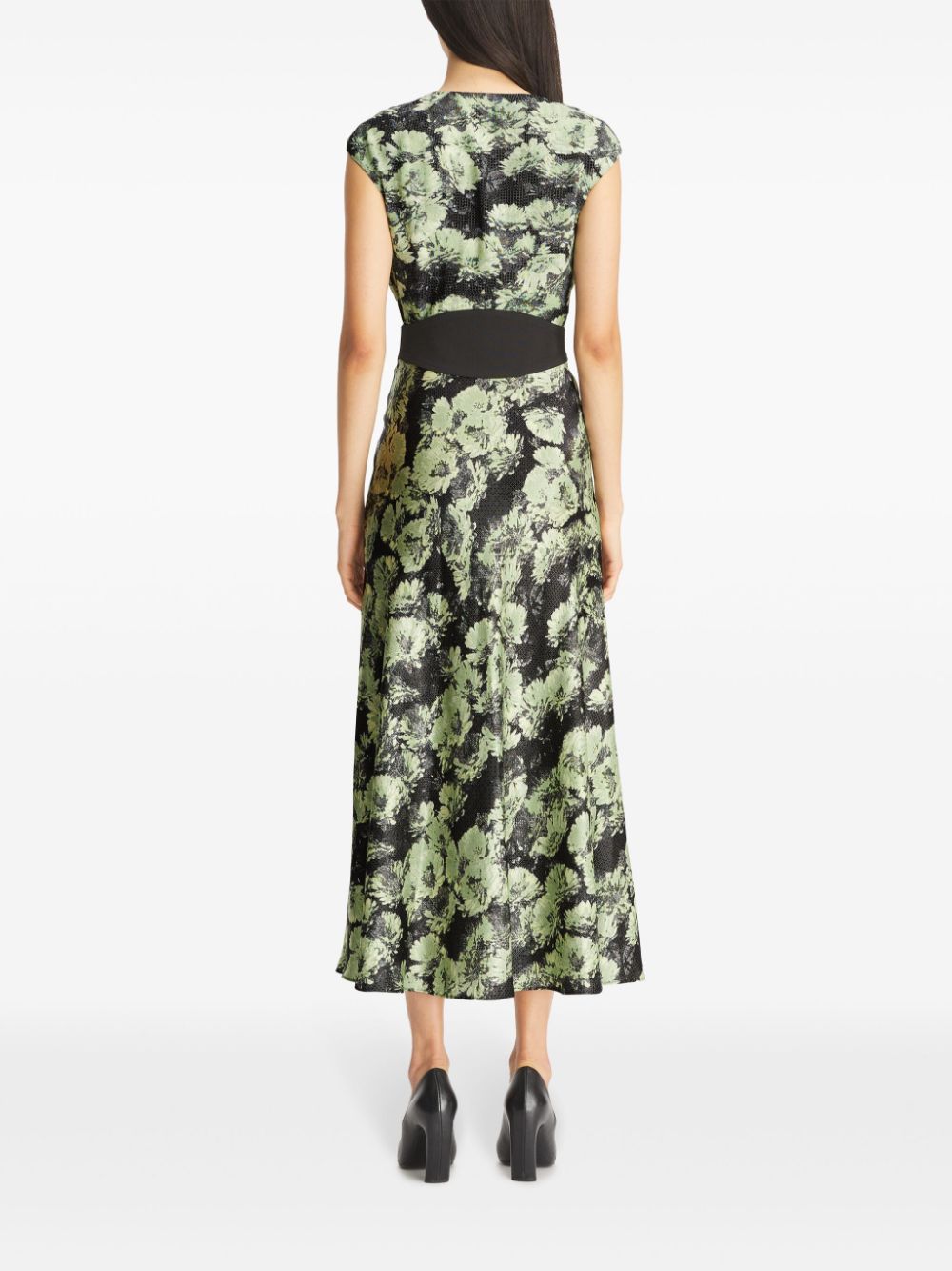Tory Burch Green Dress Glam Steals