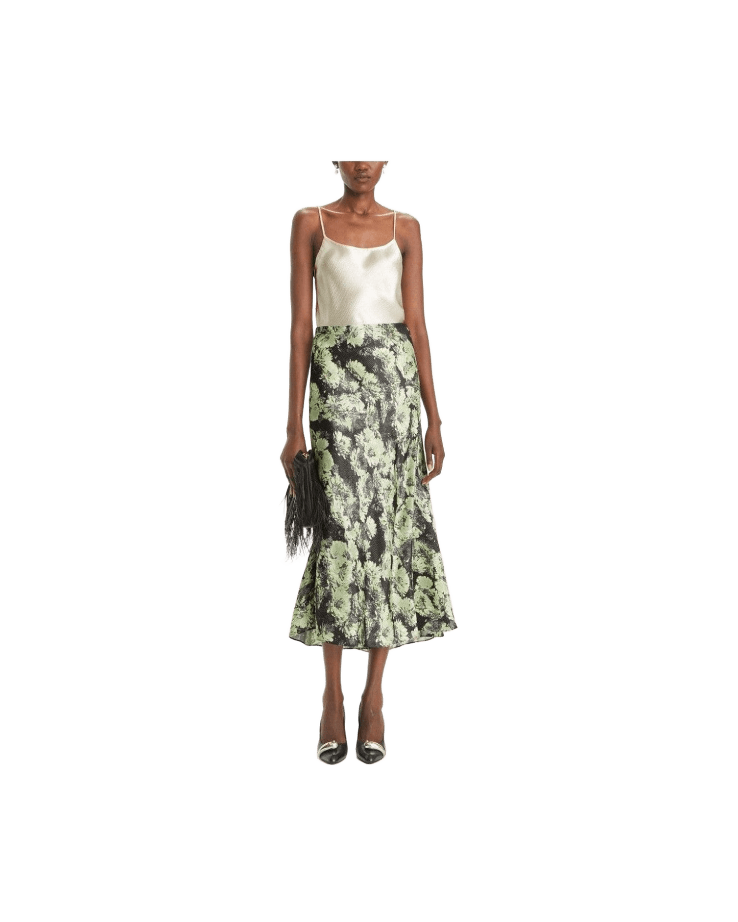Tory Burch Green Skirt Glam Steals