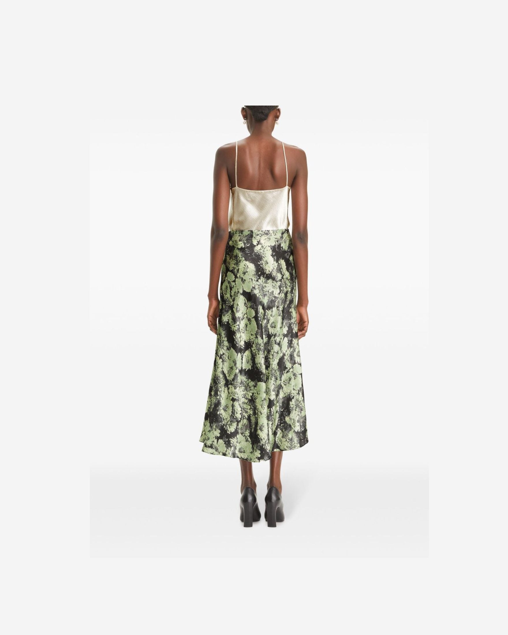Tory Burch Green Skirt Glam Steals