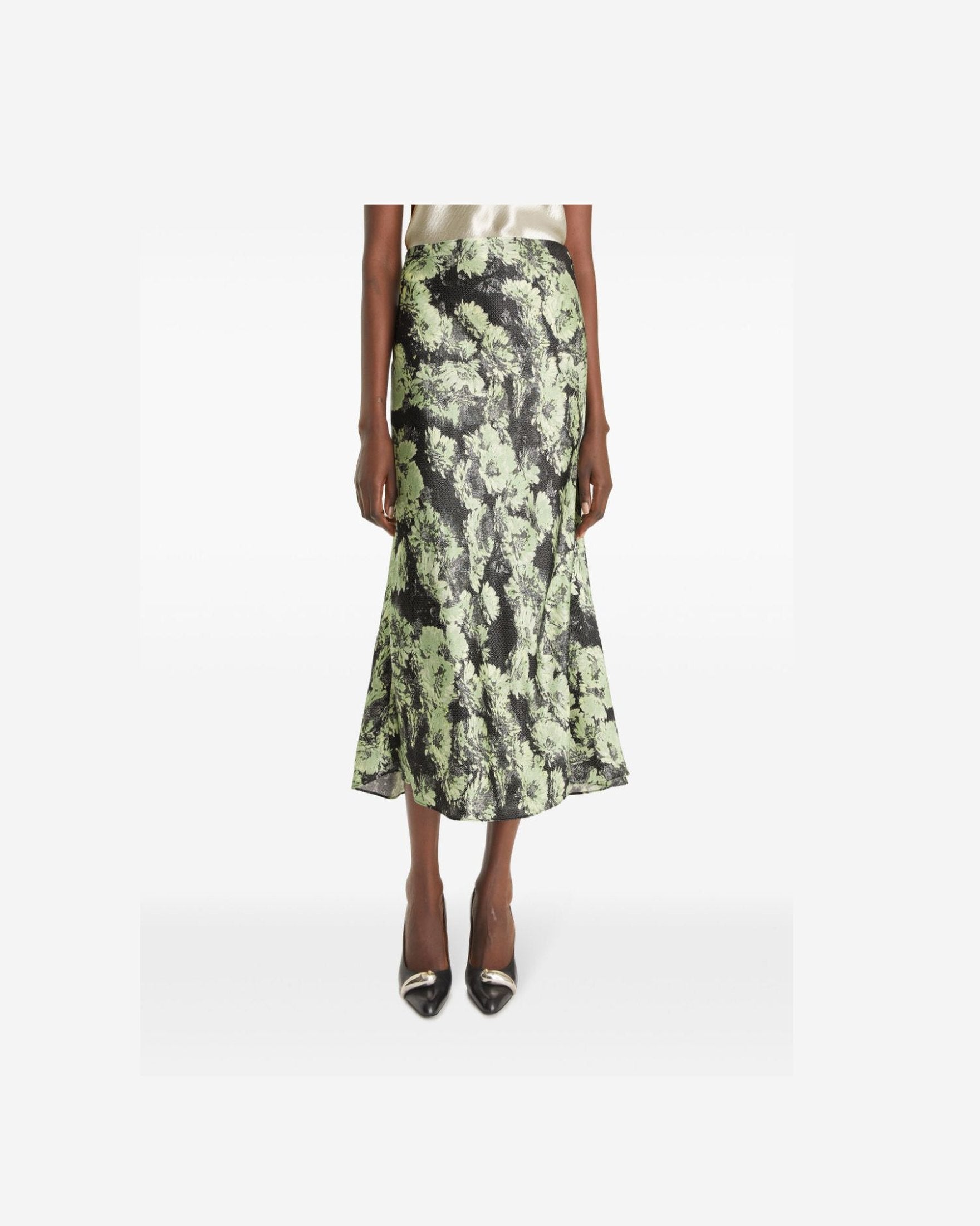 Tory Burch Green Skirt Glam Steals
