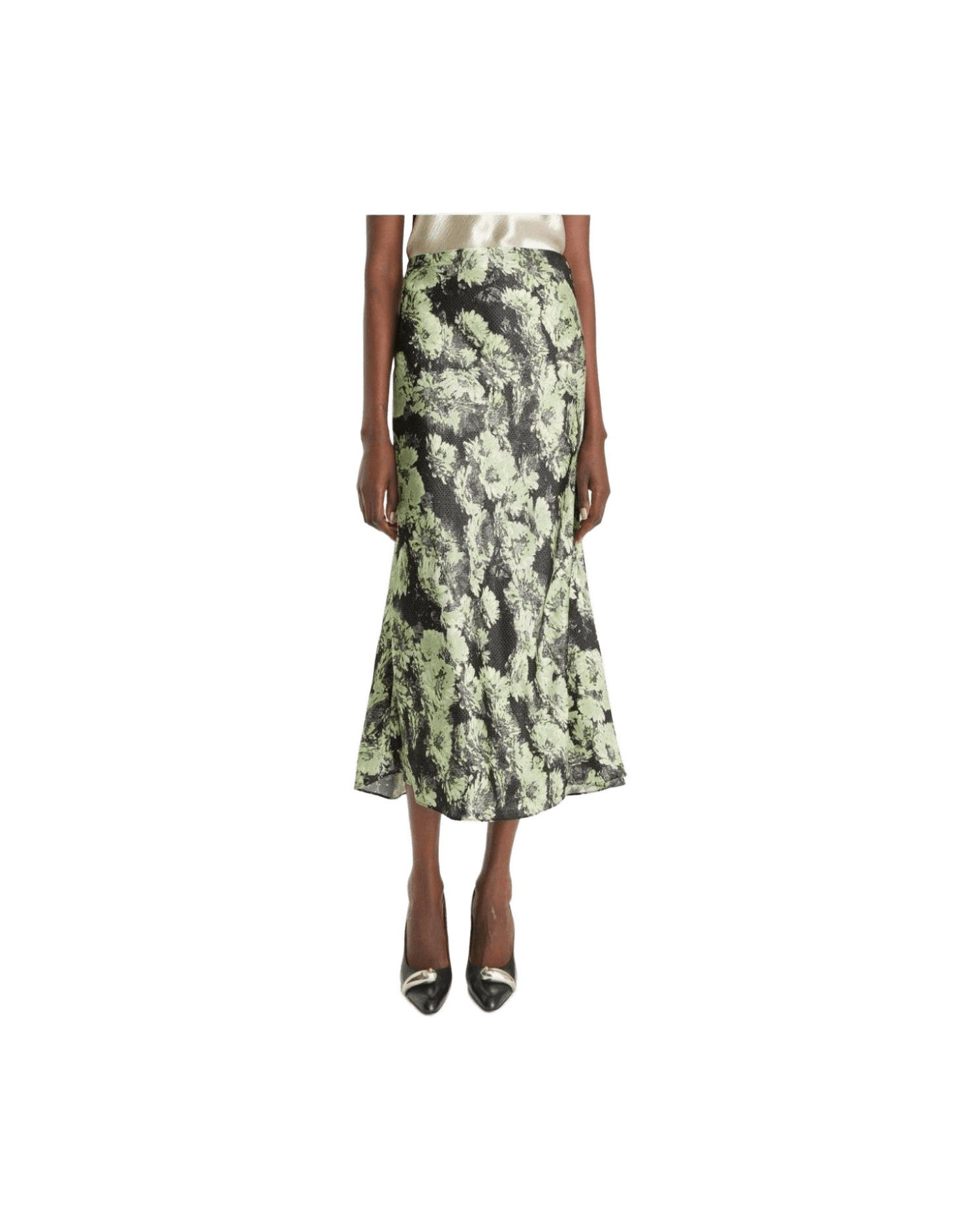 Tory Burch Green Skirt Glam Steals