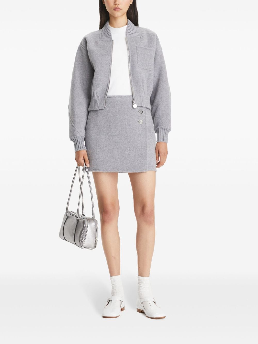 Tory Burch Grey Skirt Glam Steals