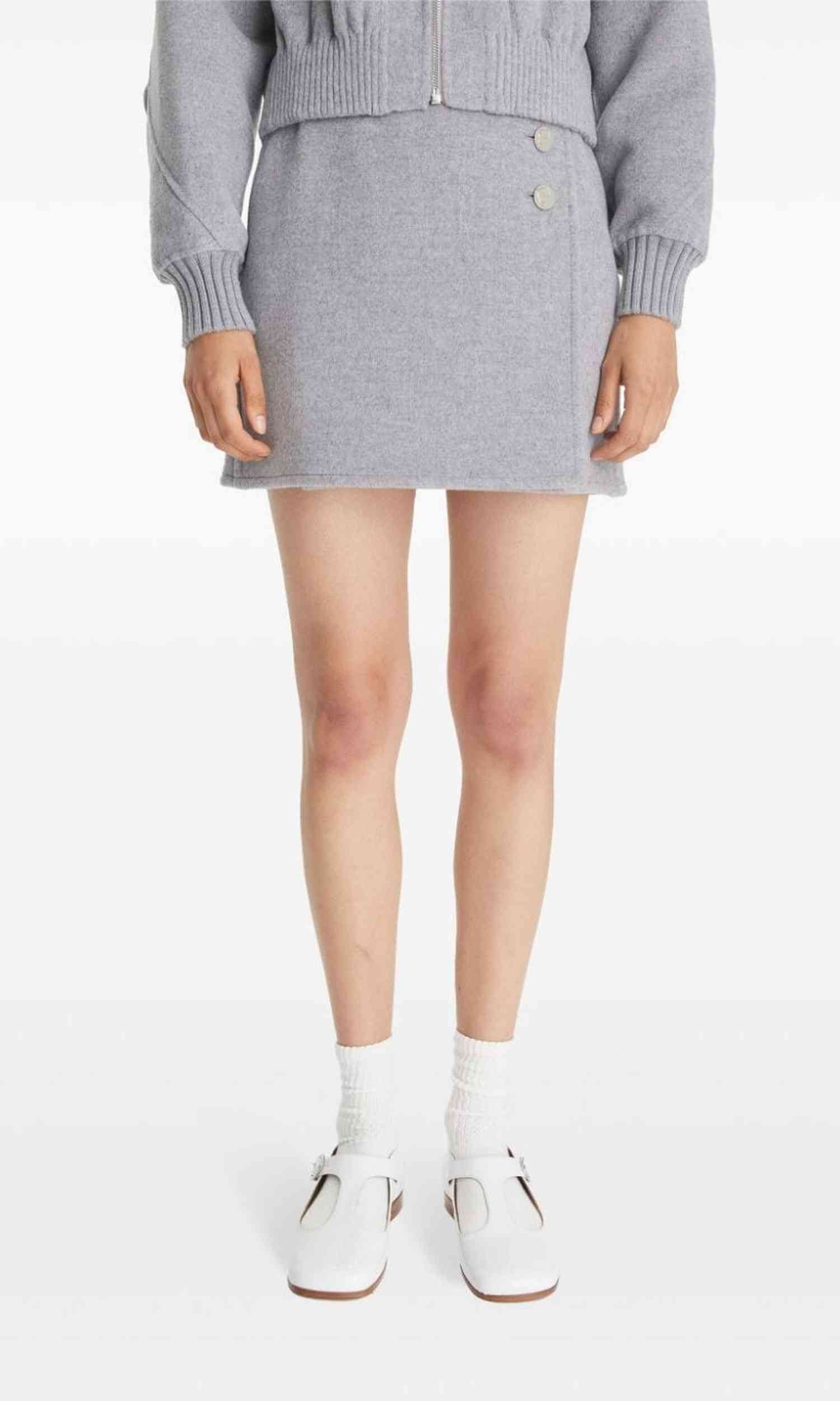 Tory Burch Grey Skirt Glam Steals