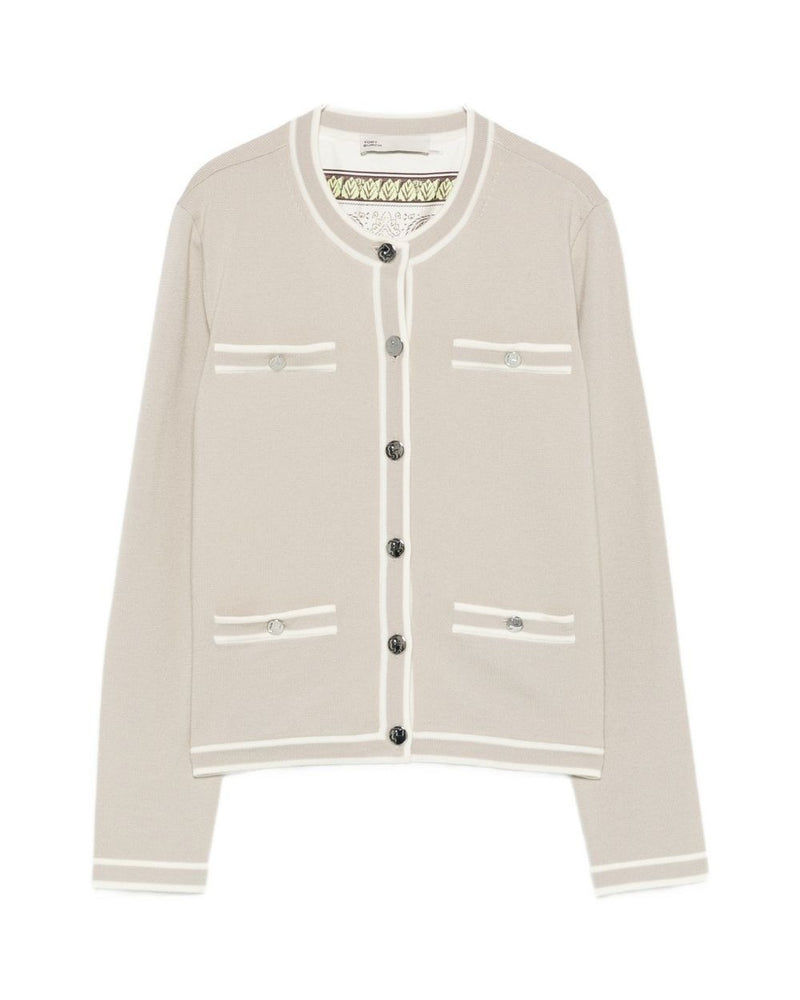 Tory Burch Grey Sweater Glam Steals