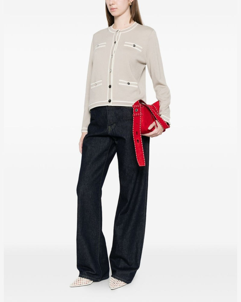 Tory Burch Grey Sweater Glam Steals