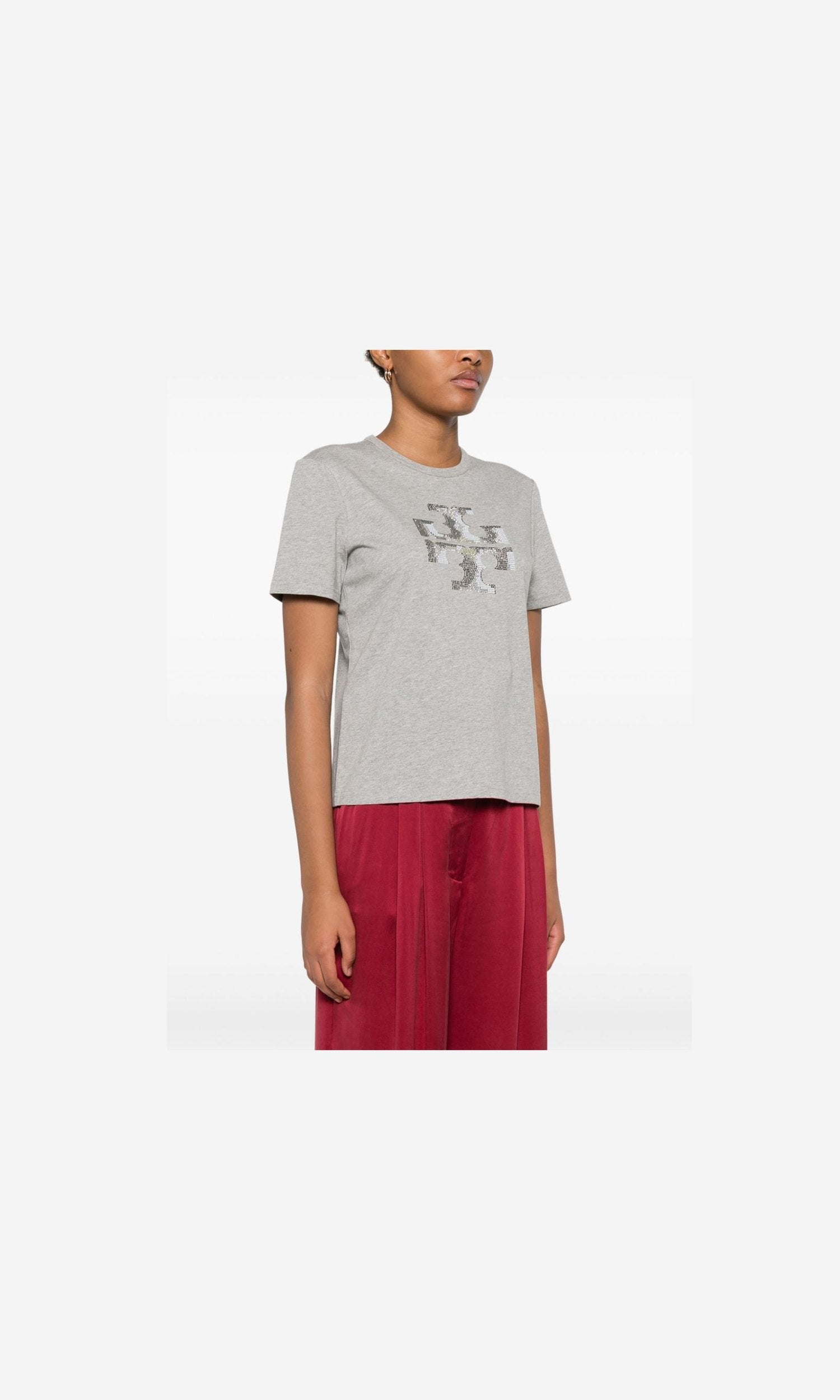 Tory Burch Grey T-shirt Glam Steals