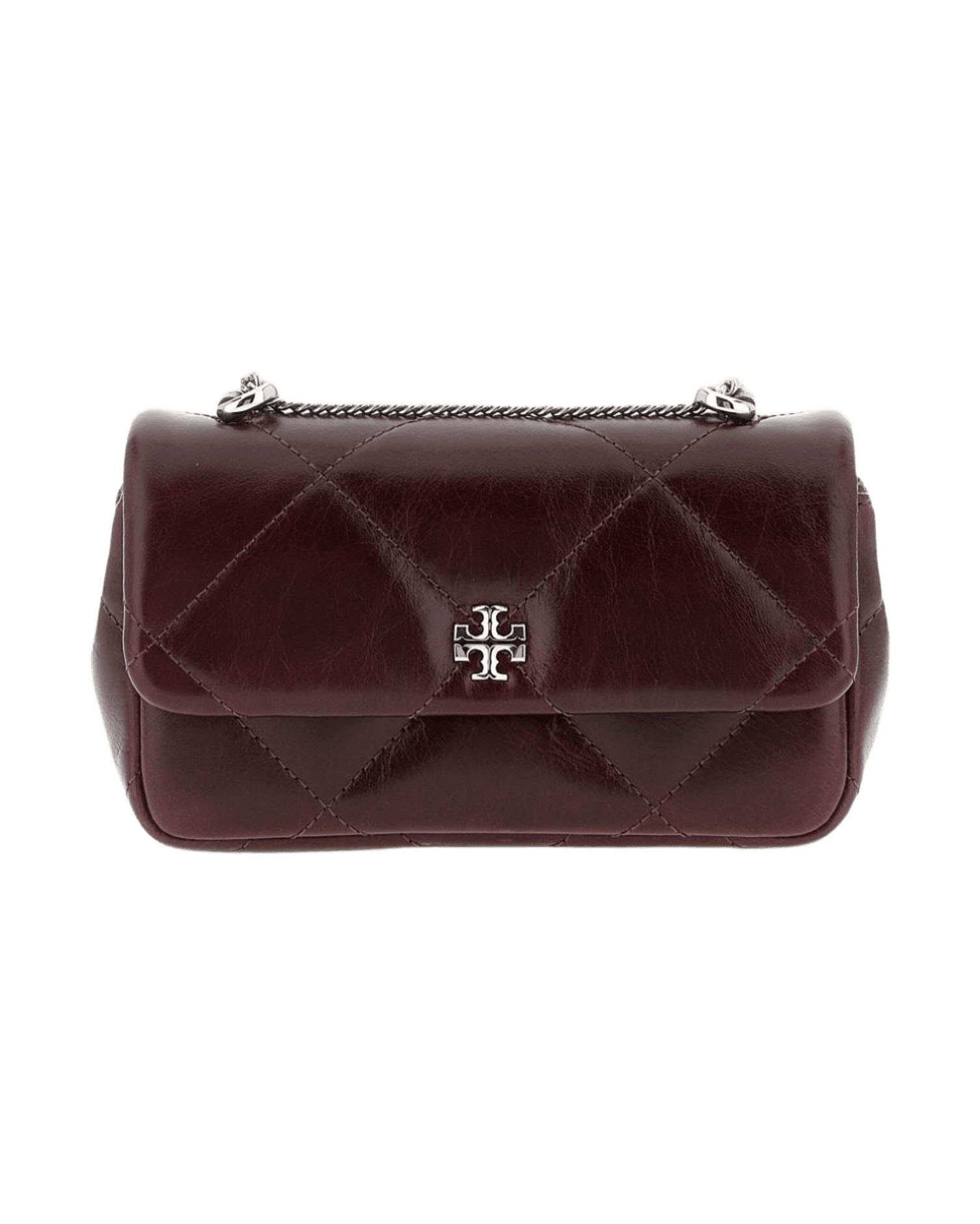 Tory Burch Kira Diamond Clutch Bordeaux Glam Steals