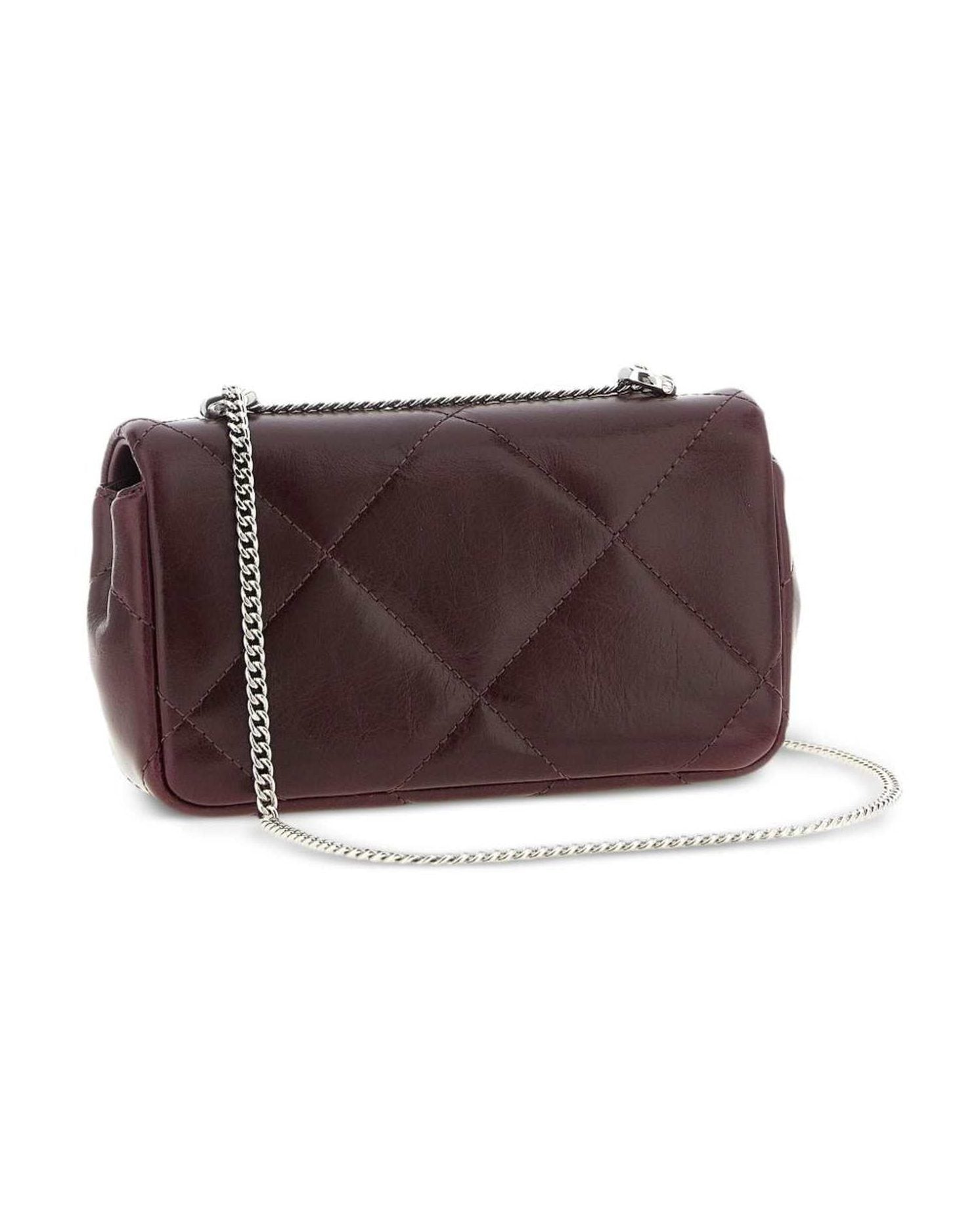 Tory Burch Kira Diamond Clutch Bordeaux Glam Steals