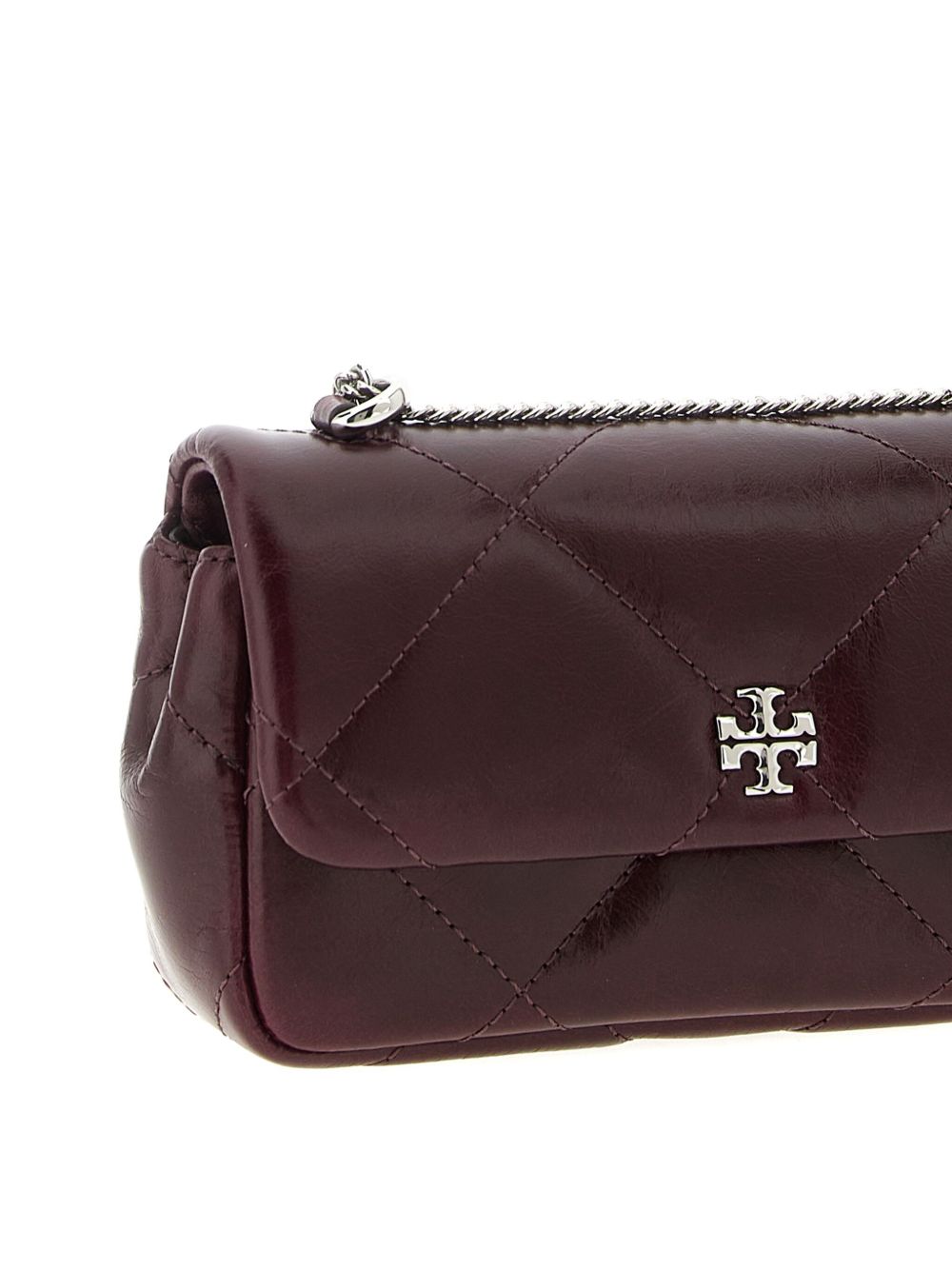 Tory Burch Kira Diamond Clutch Bordeaux Glam Steals