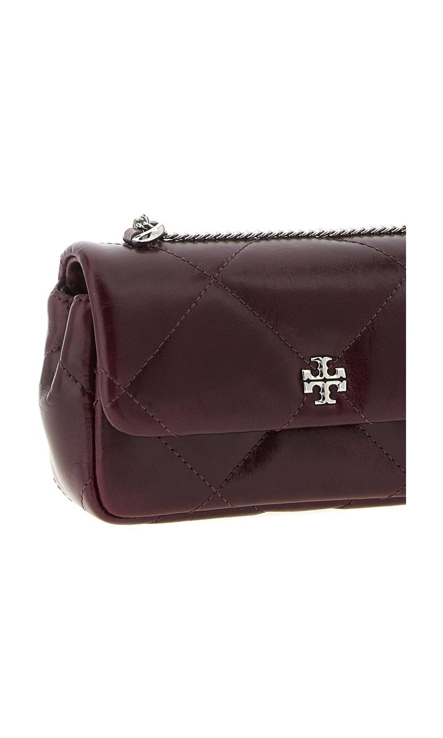 Tory Burch Kira Diamond Clutch Bordeaux Glam Steals