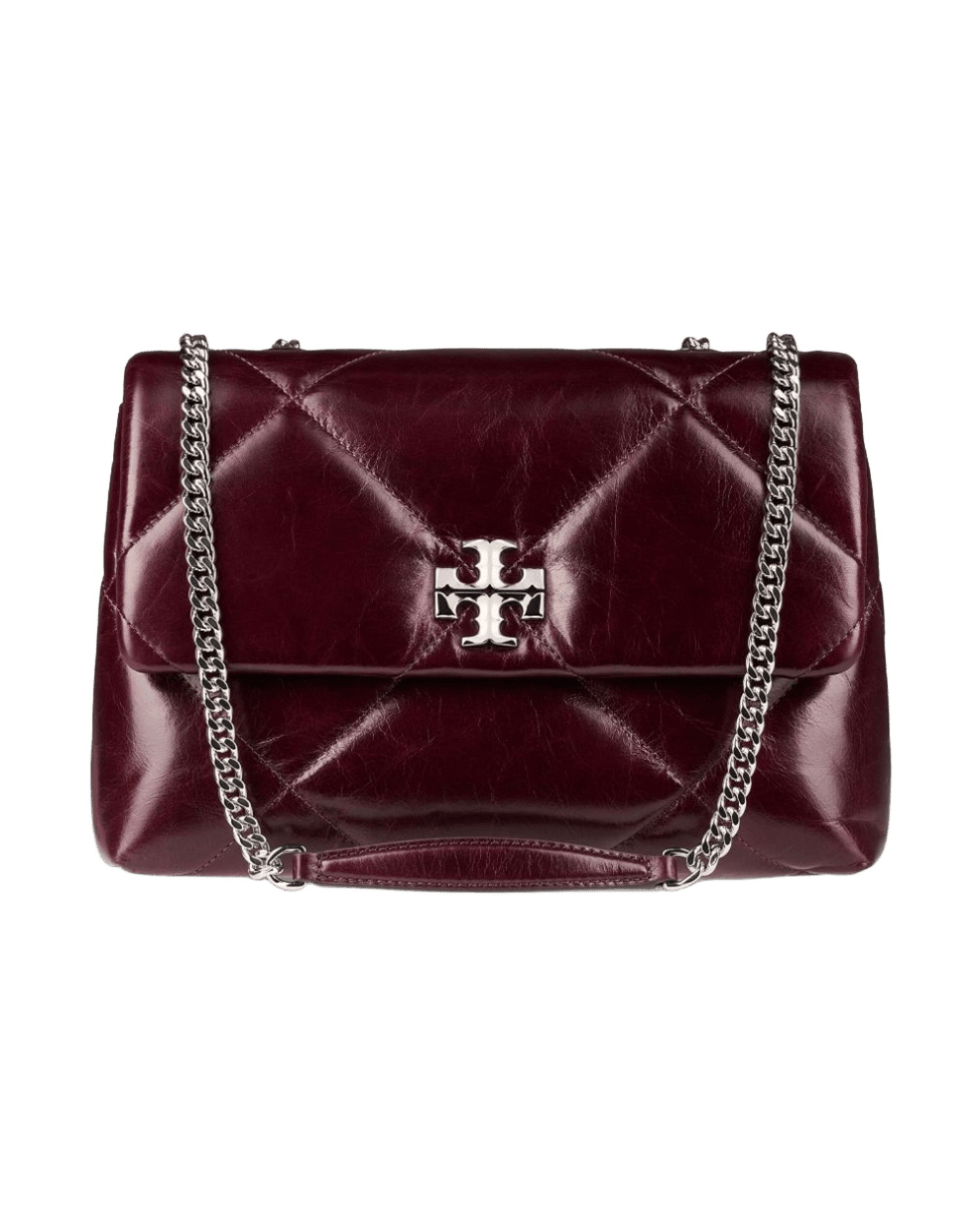 Tory Burch Kira Diamond Quilt Distressed Shoulder Bag Glam Steals