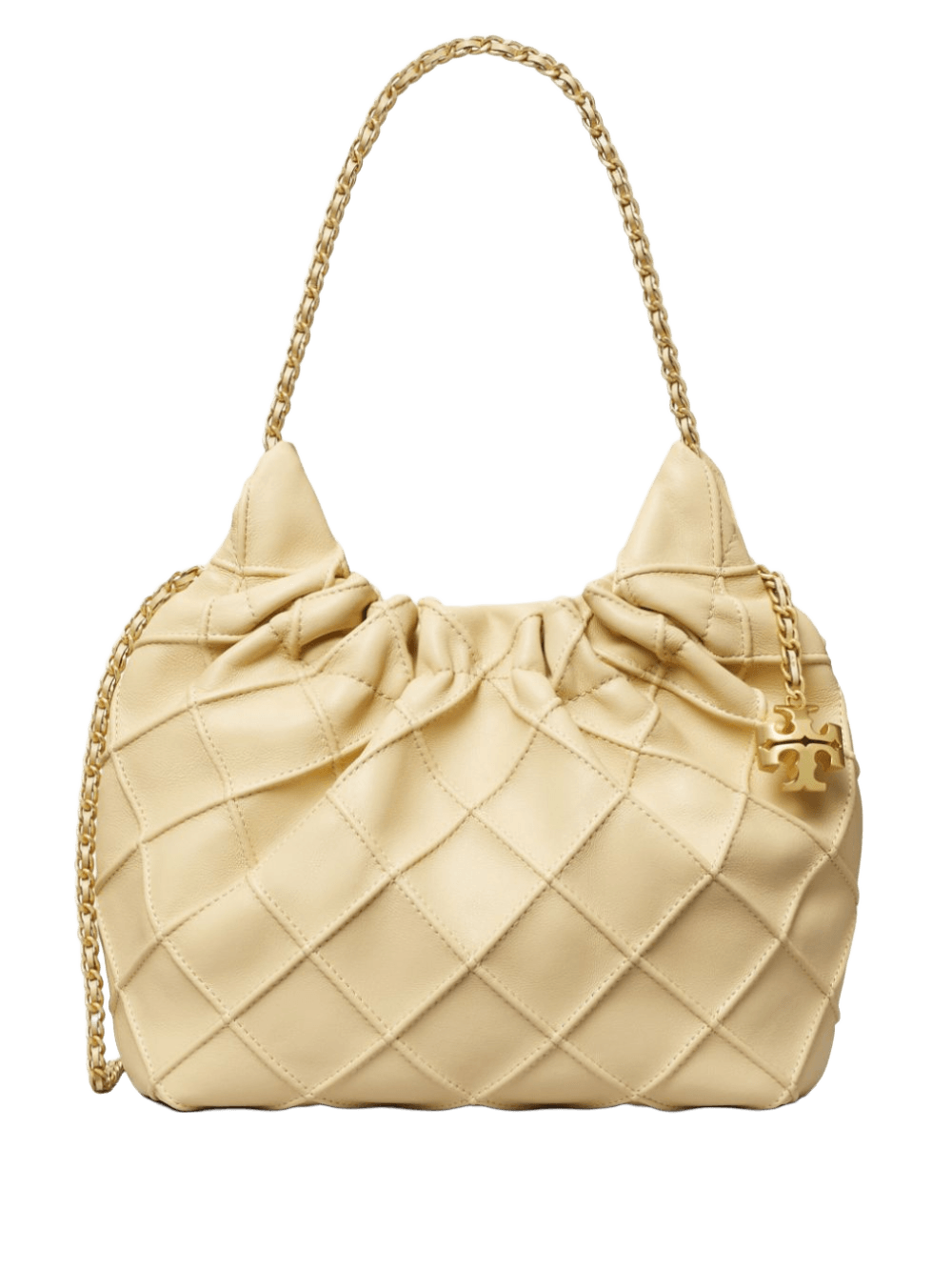 Tory Burch Leather Fleming Mini Hobo Bag Glam Steals