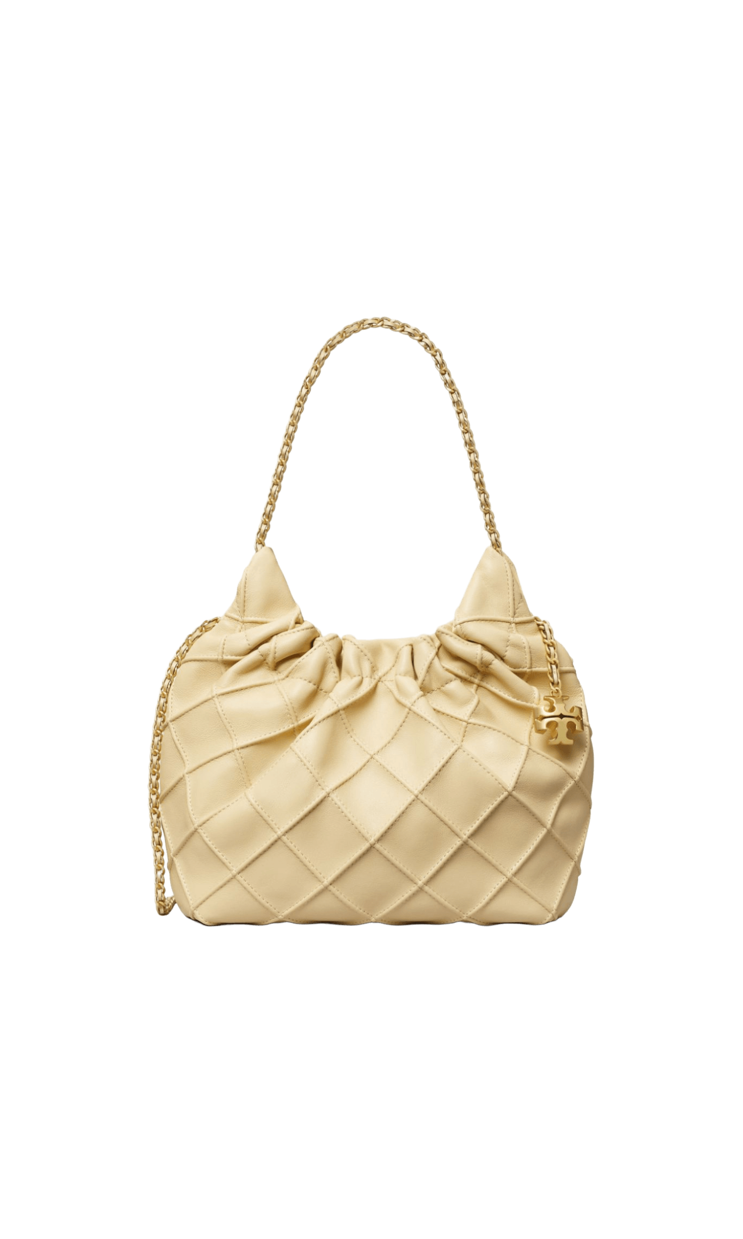 Tory Burch Leather Fleming Mini Hobo Bag Glam Steals