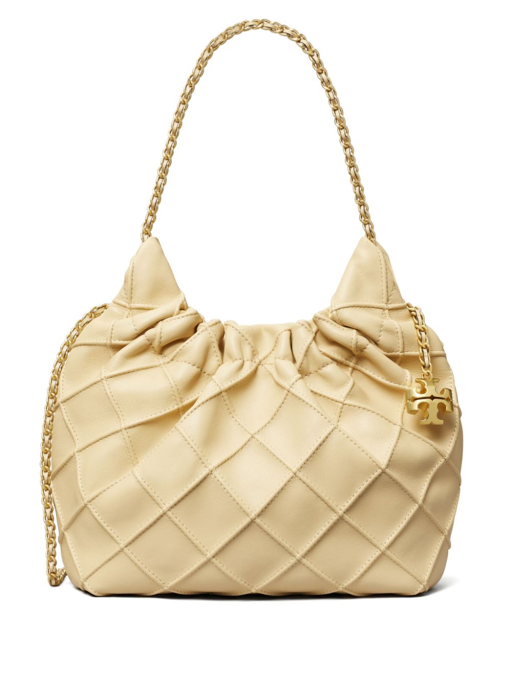 Tory Burch Leather Fleming Mini Hobo Bag Glam Steals