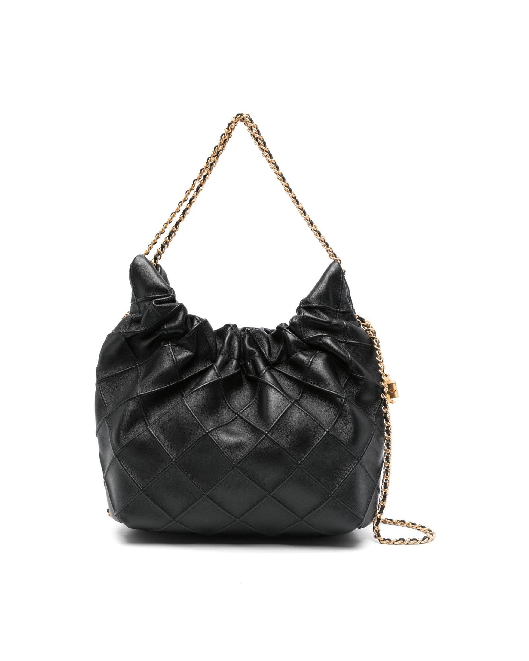 Tory Burch Leather Fleming Mini Hobo Bag Glam Steals