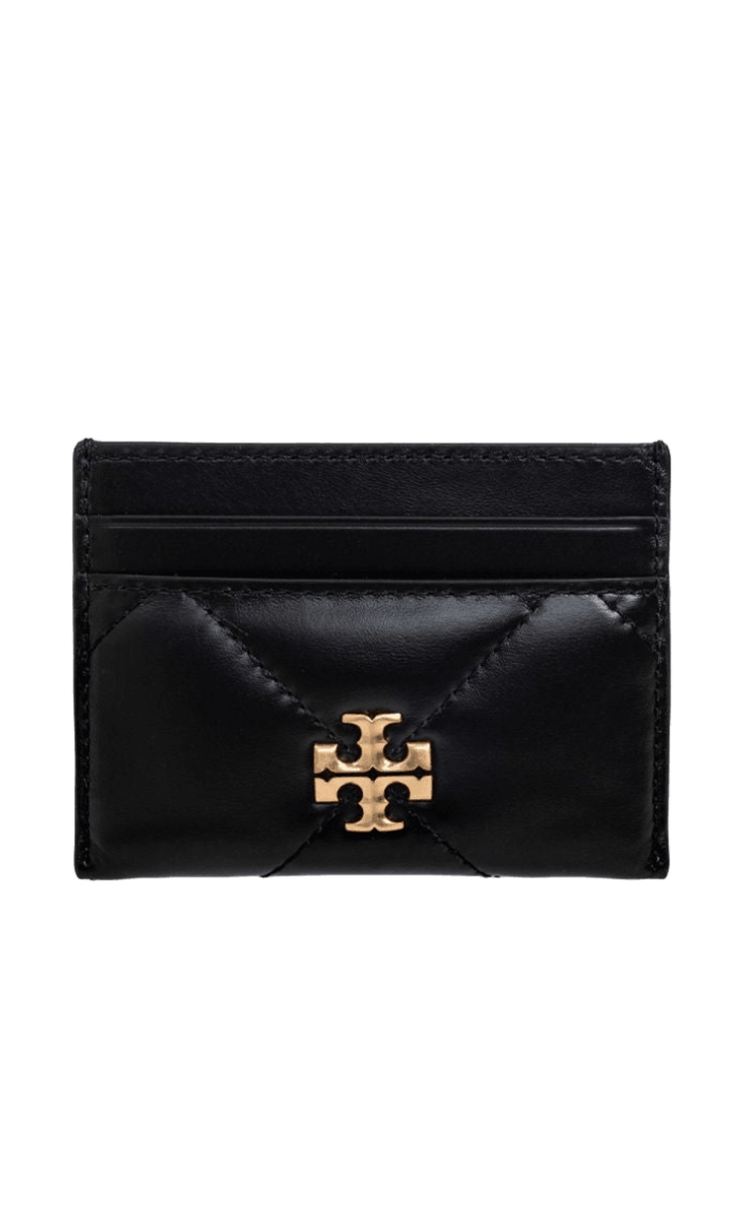 Tory Burch Leather Kira Diamond Cardholder Glam Steals