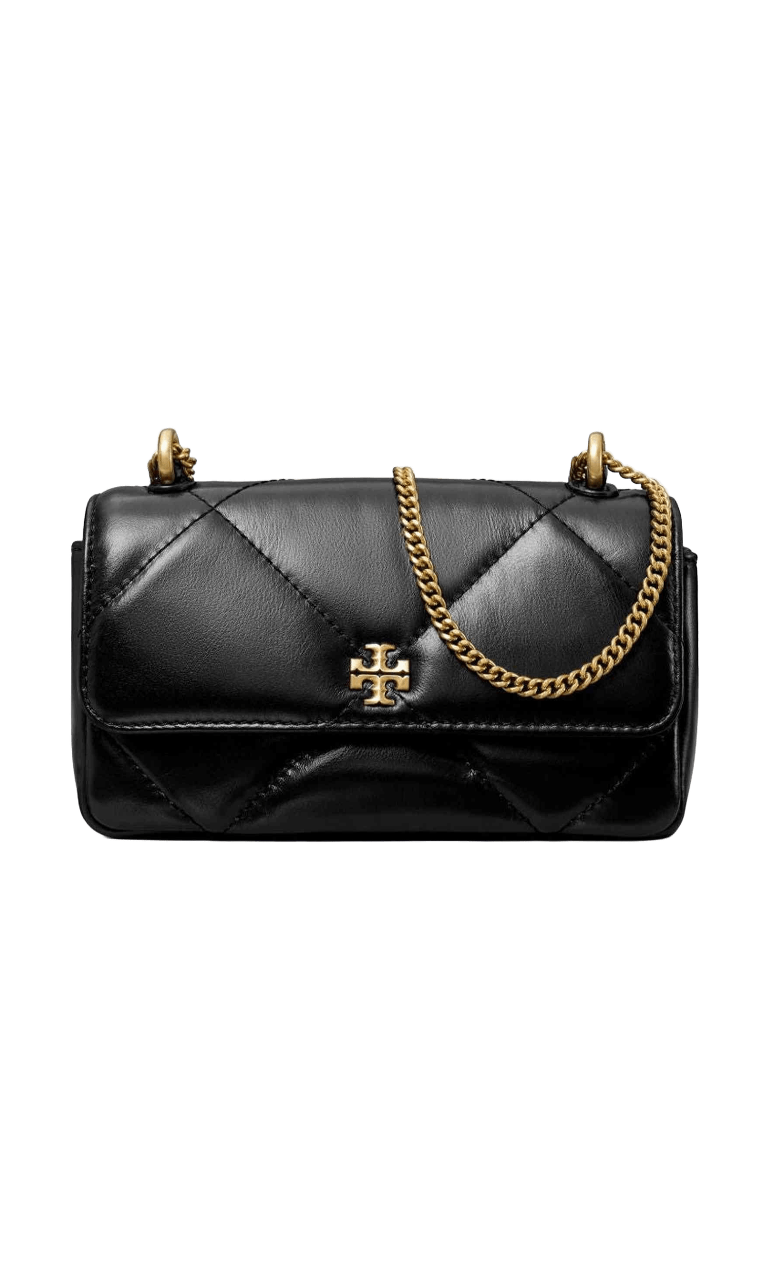 Tory Burch Leather Kira Diamond Mini Shoulder Bag Glam Steals