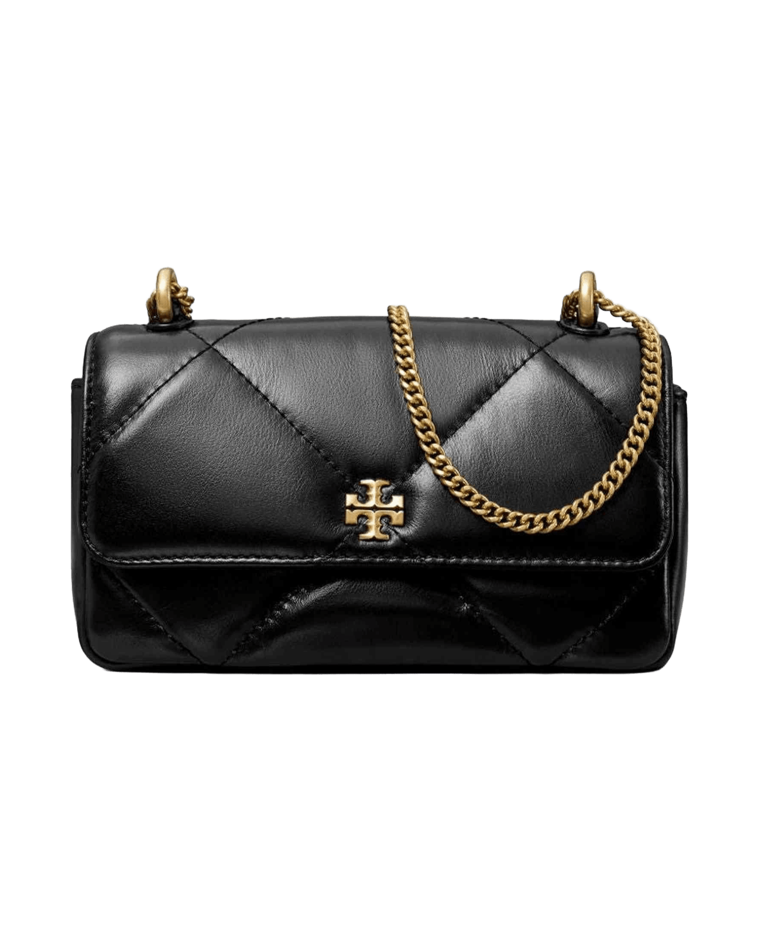 Tory Burch Leather Kira Diamond Mini Shoulder Bag Glam Steals