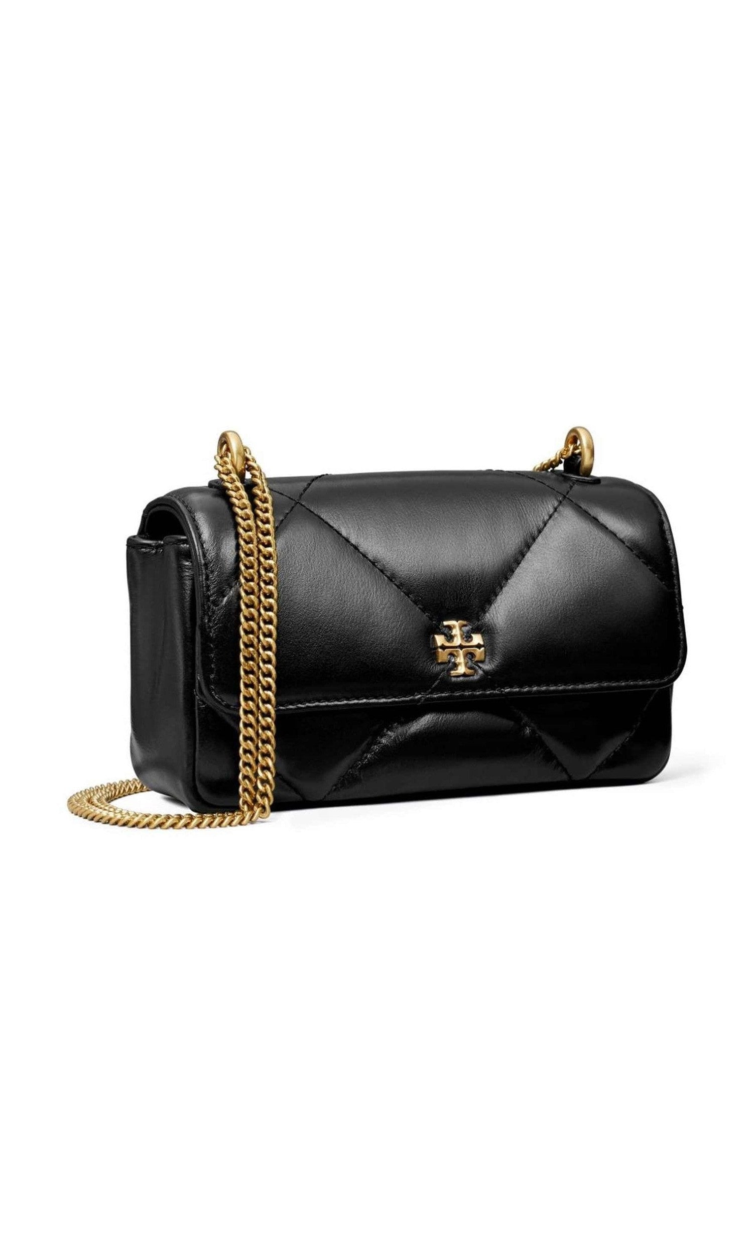 Tory Burch Leather Kira Diamond Mini Shoulder Bag Glam Steals