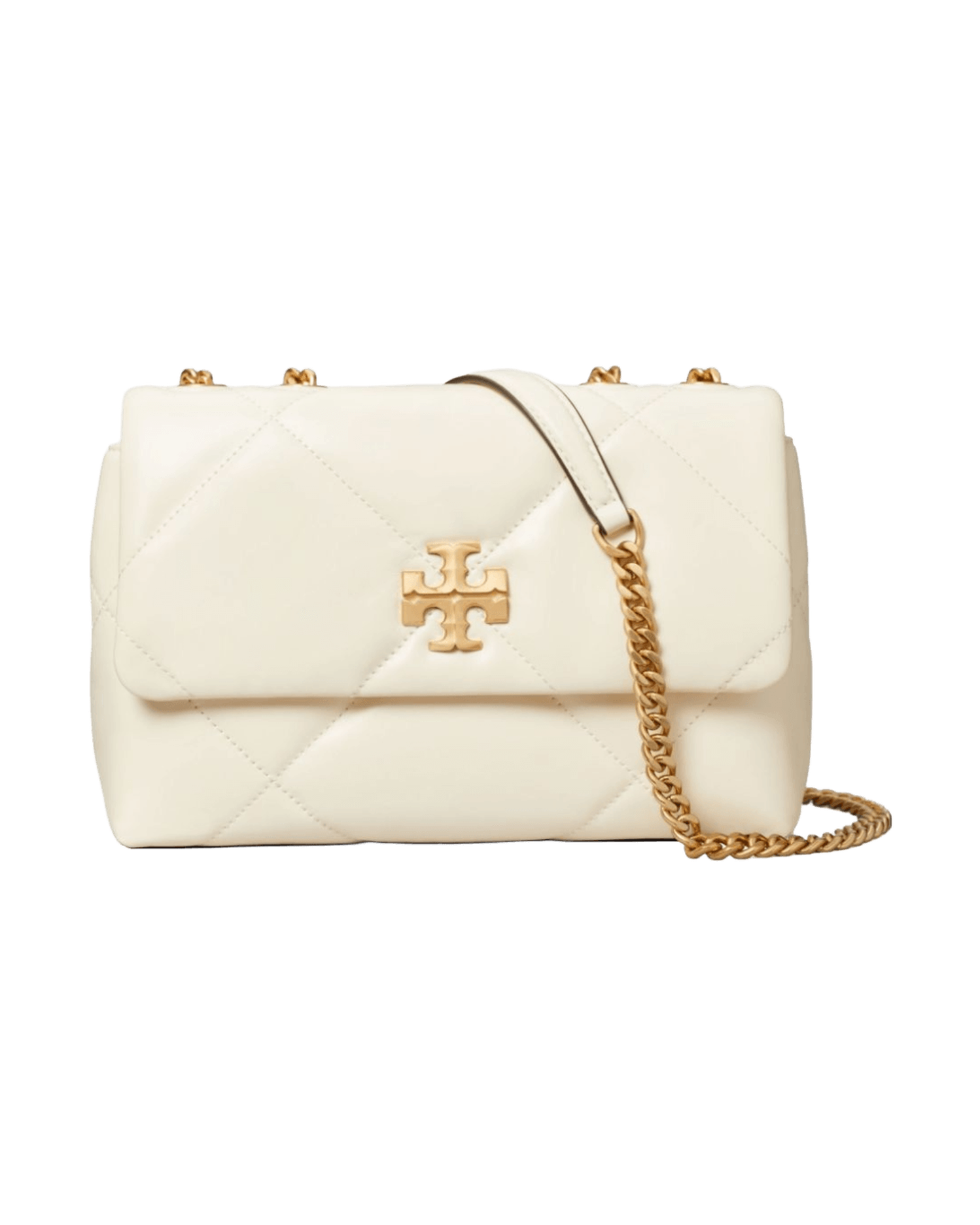 Tory Burch Leather Kira Diamond Small Shoulder Bag Glam Steals