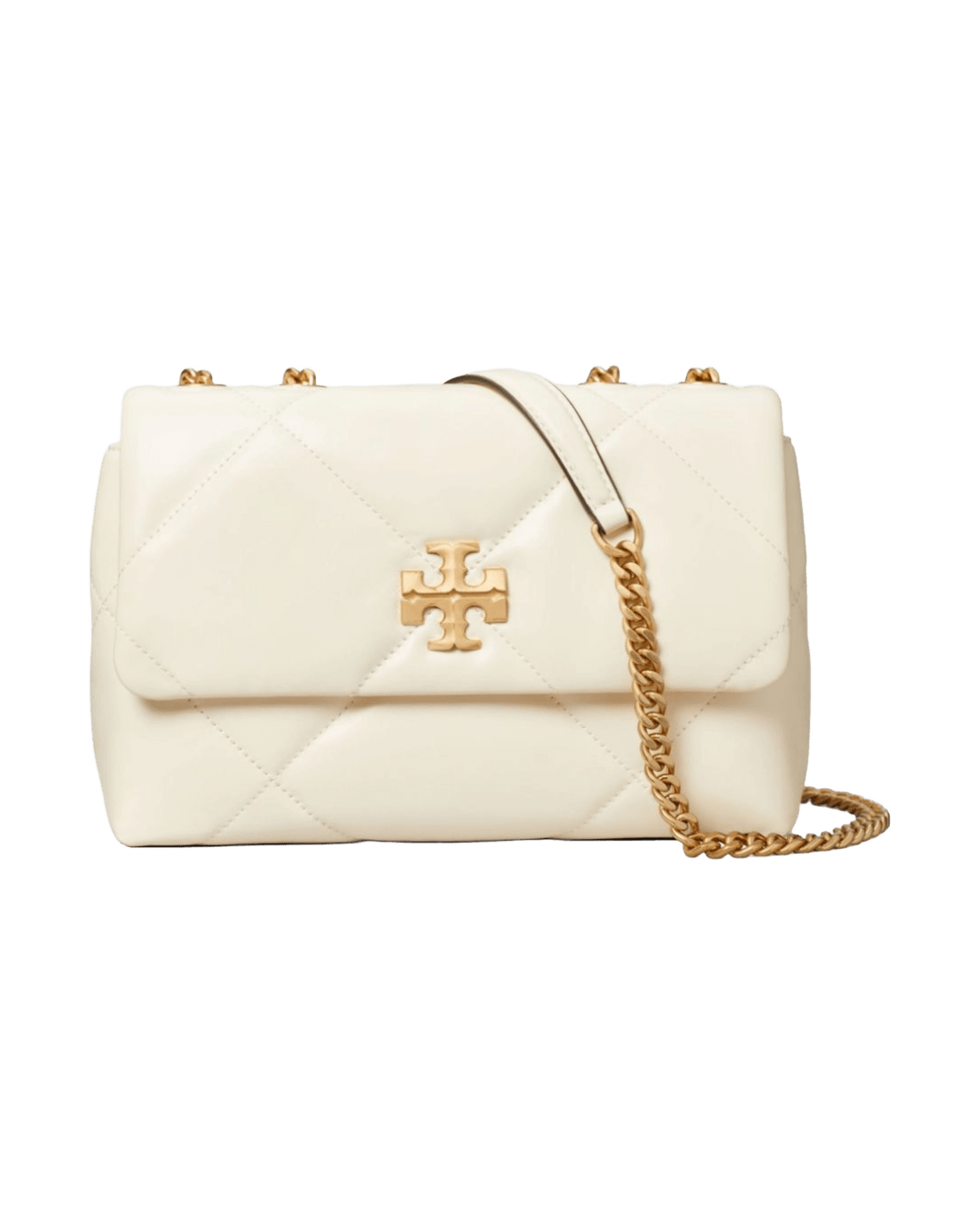 Tory Burch Leather Kira Diamond Small Shoulder Bag Glam Steals