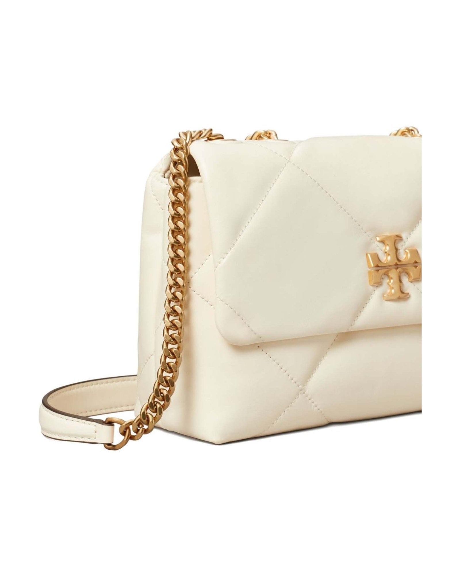 Tory Burch Leather Kira Diamond Small Shoulder Bag Glam Steals